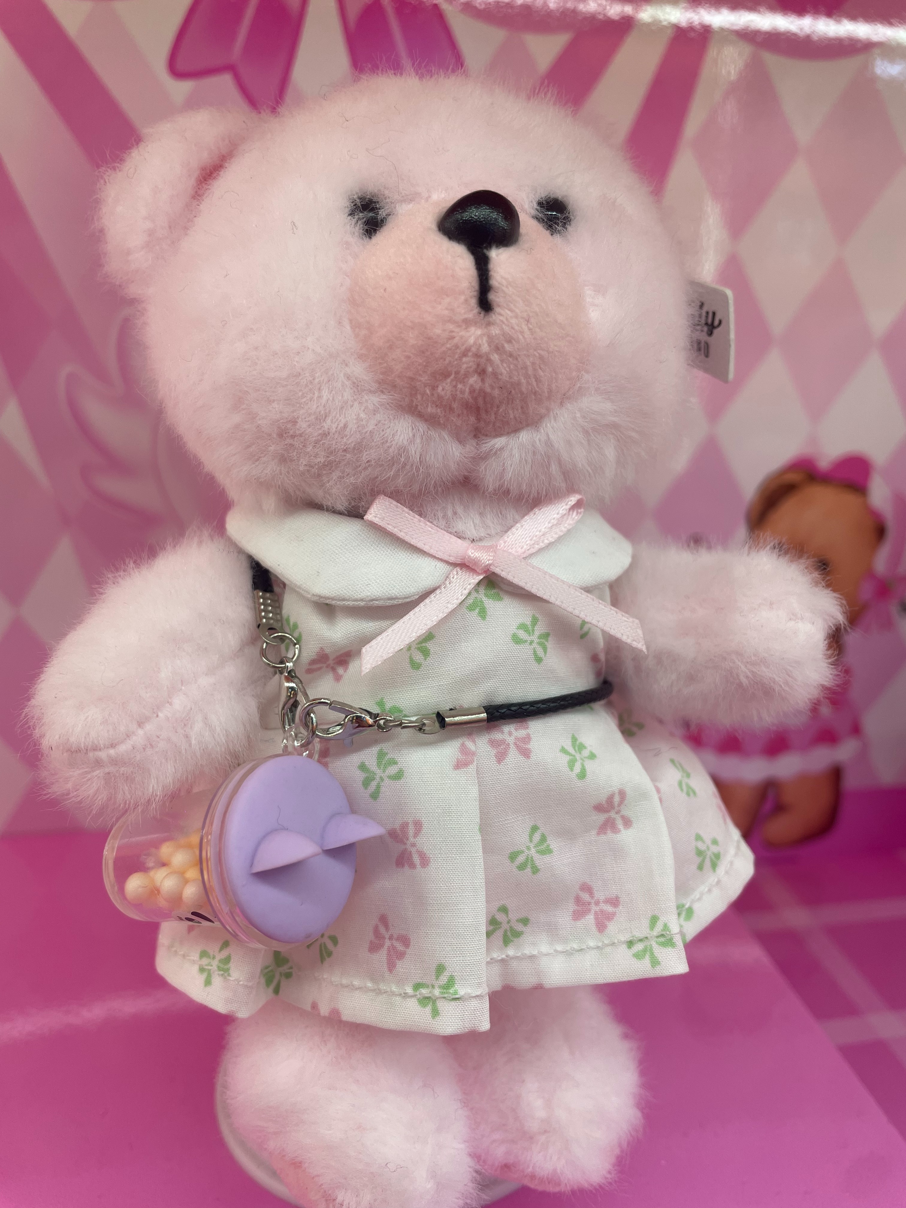 Teddy Ailan Plush Toy, Bear Doll, Plush Small Pendant 15 details Picture