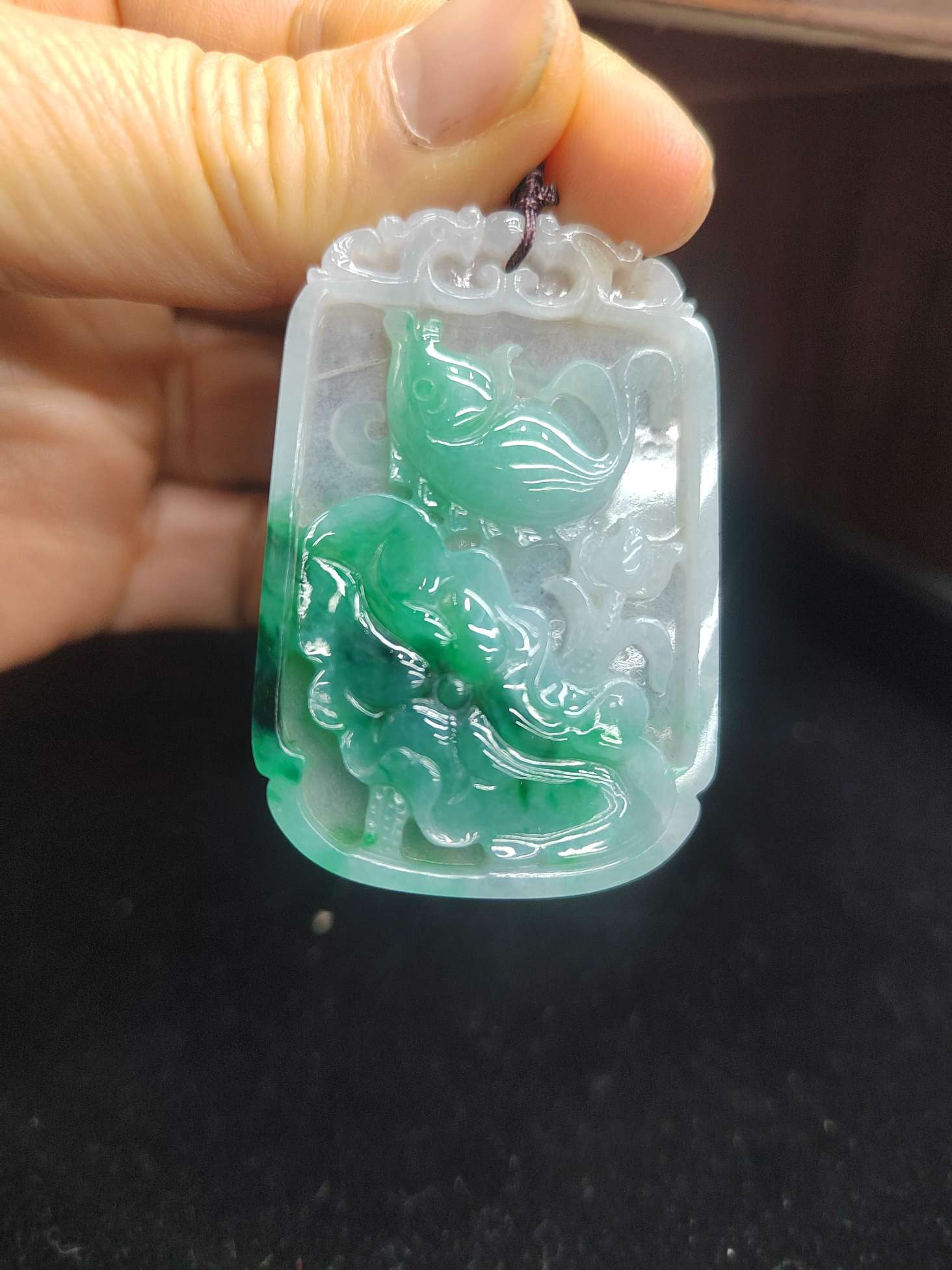 鱼跃龙门—和和美美