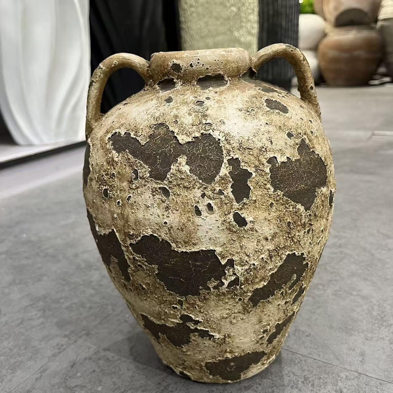 陶瓷做旧花盆种植物和种植多肉园林布置插花花瓶陶瓷罐