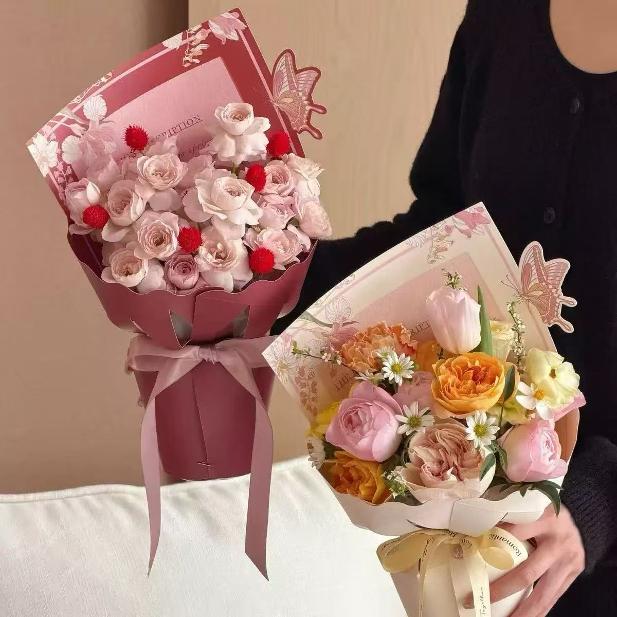 Flower packaging and bouquet packaging materials Item Picture