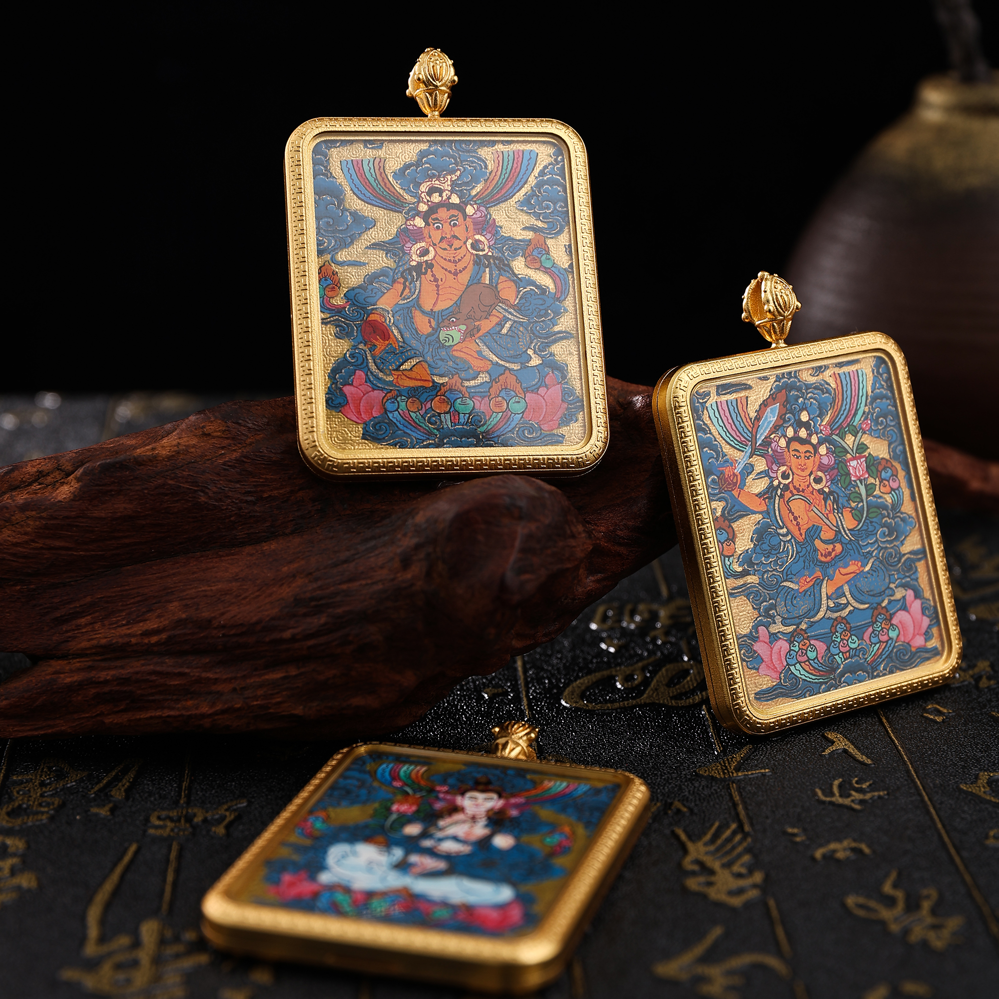 唐卡画像实物图