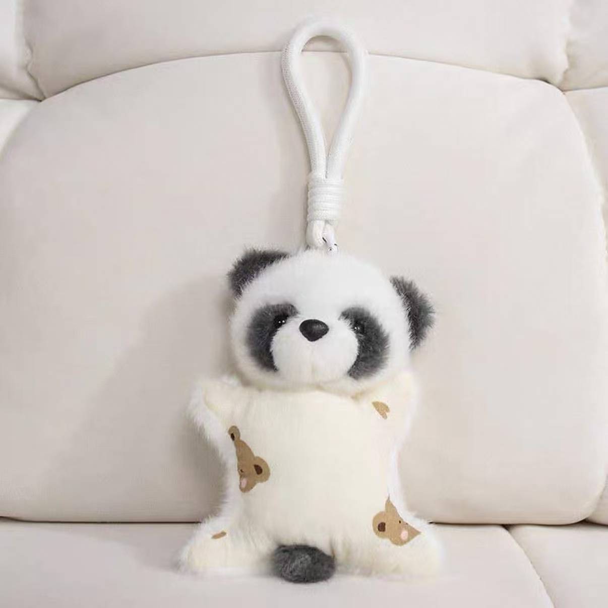 Little bean bag, soothing little fox doll table companion, plush toy, cute doll pendant, heartwarming birthday gift Item Picture