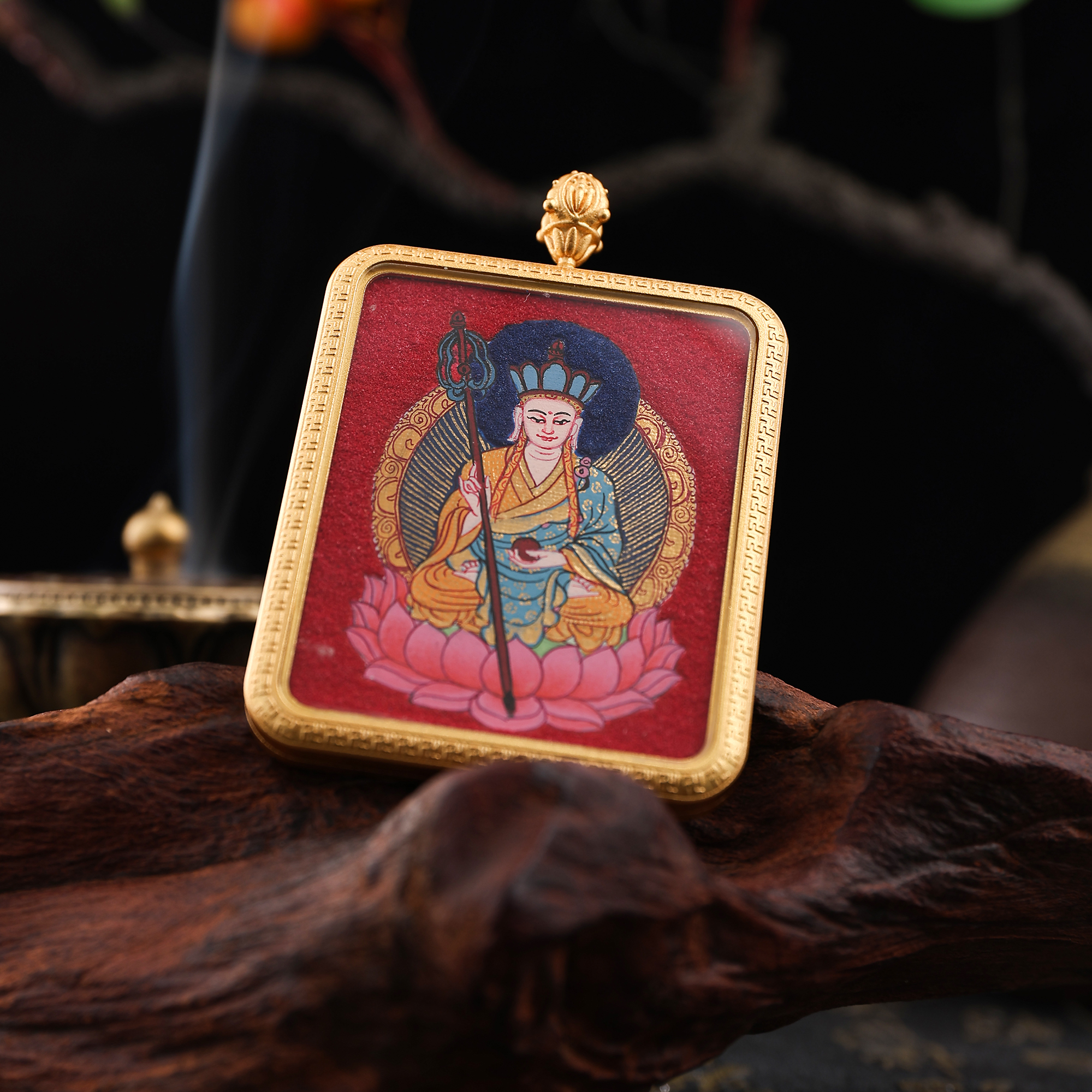 地藏王画纸唐卡