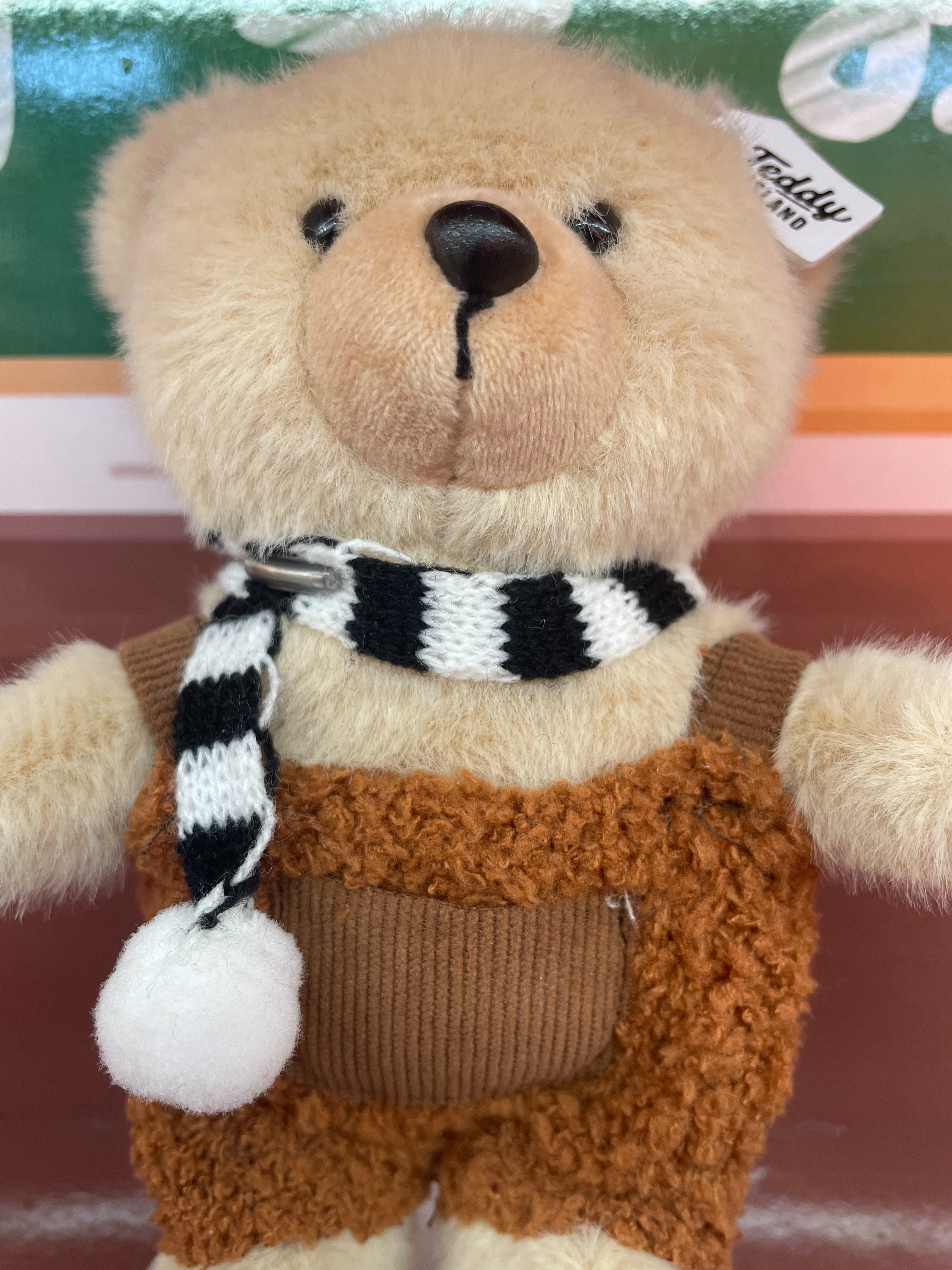 Teddy Ailan Plush Toy, Bear Doll, Plush Small Pendant 13 Item Picture