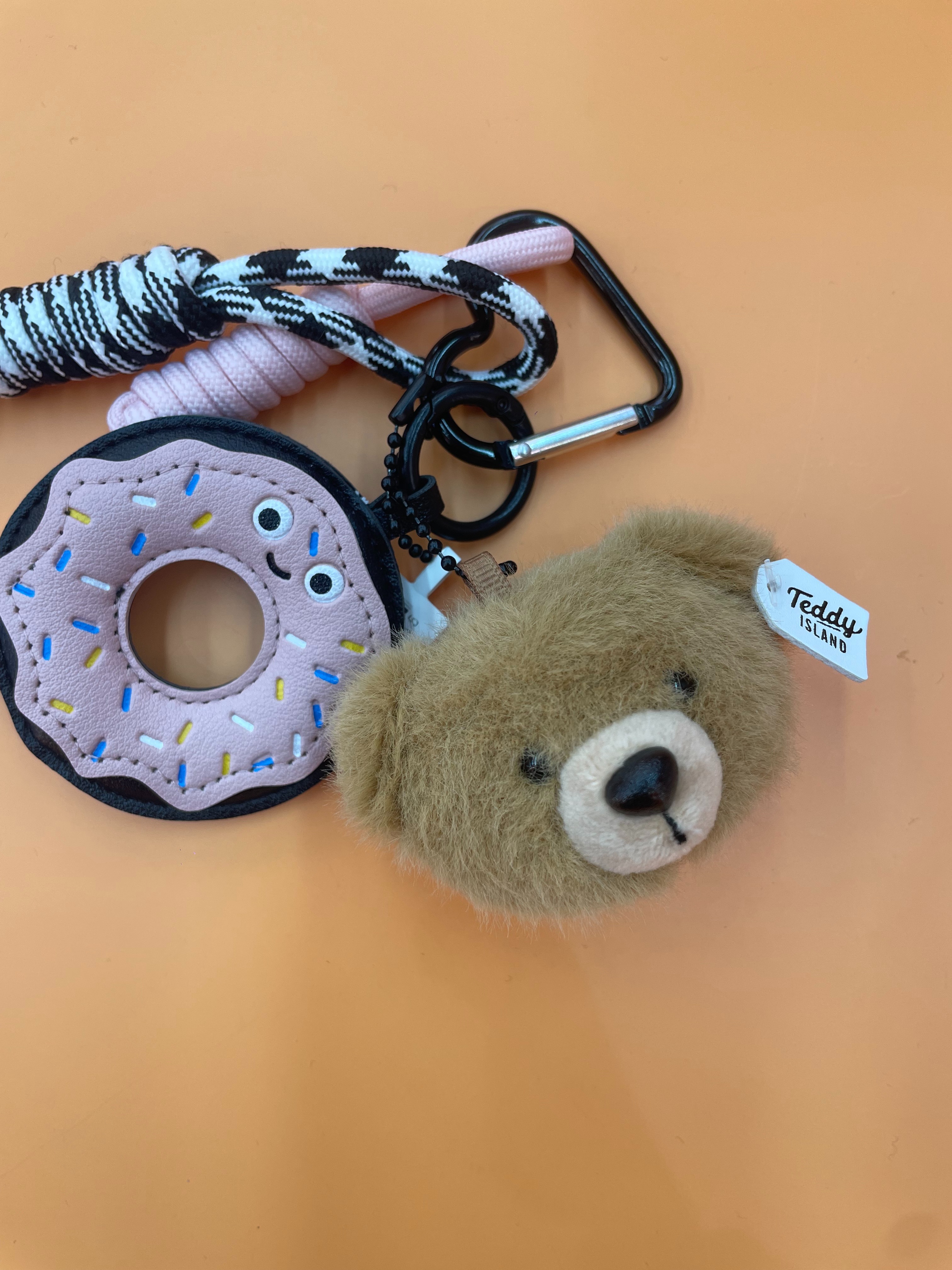 Teddy Ailan Plush Toy Bear Head Pendant 3 Specification image