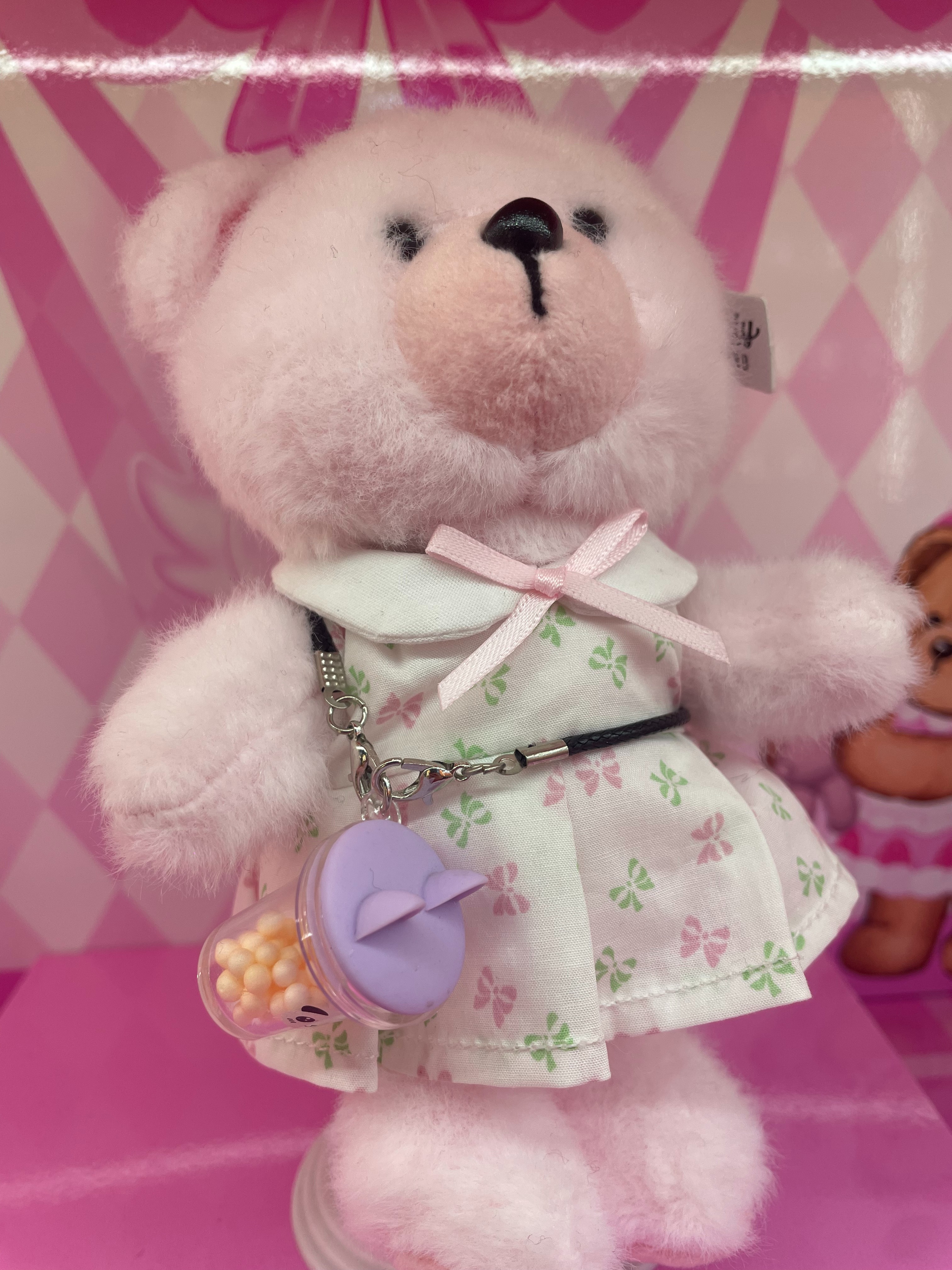 Teddy Ailan Plush Toy, Bear Doll, Plush Small Pendant 15 Item Picture