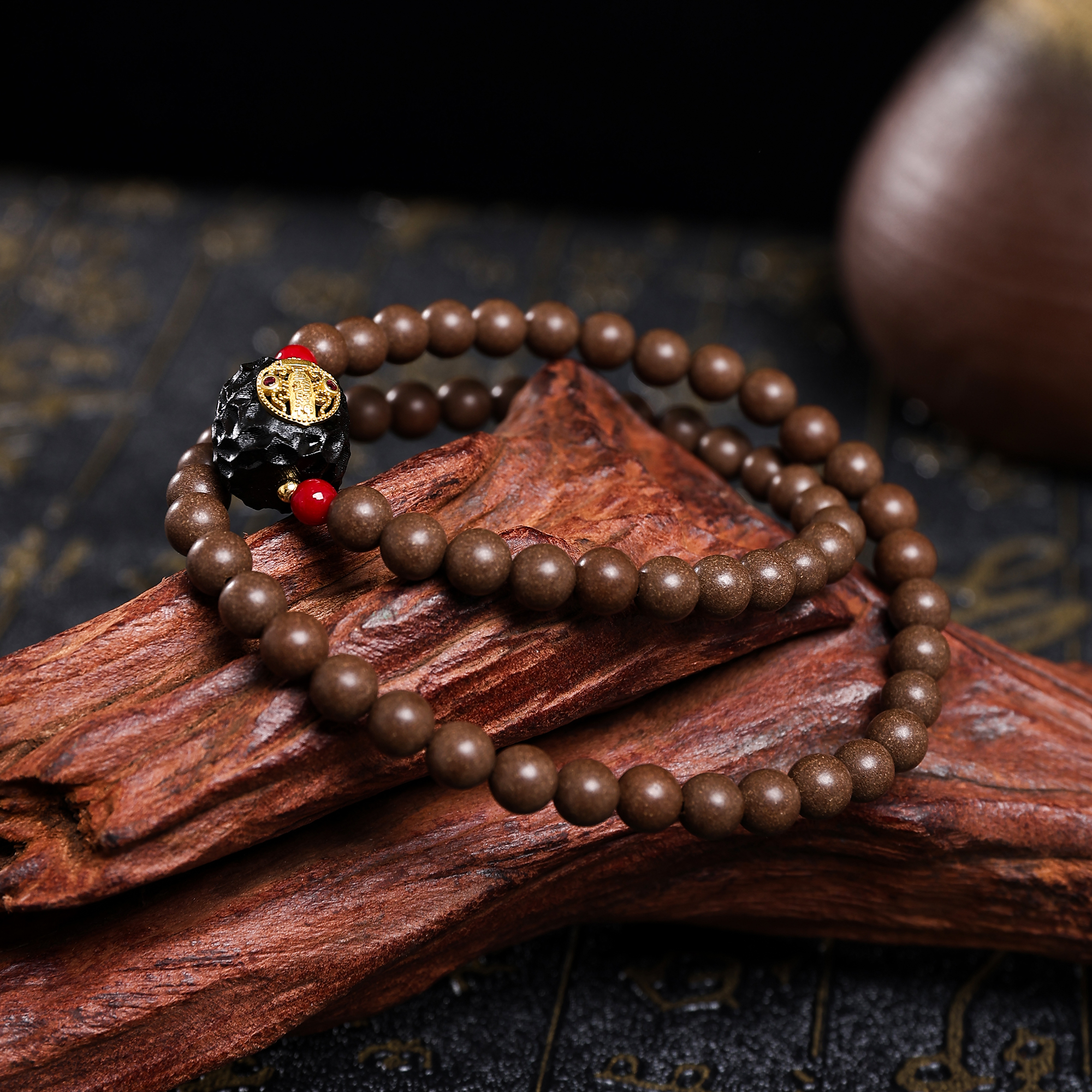 手串/合香珠/水晶手串/香珠文玩/文玩手串产品图