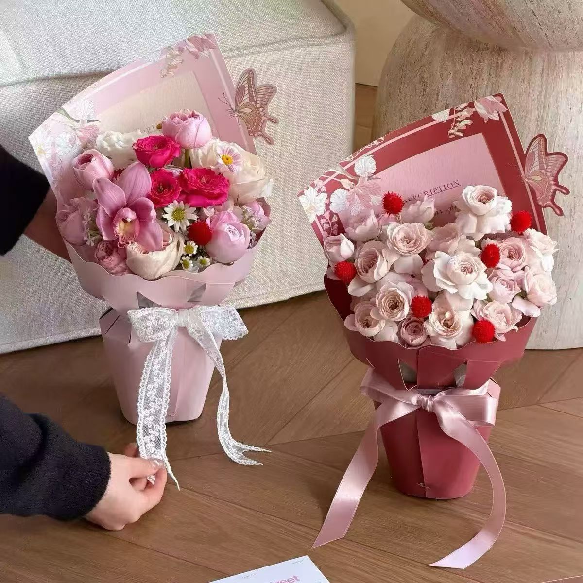 Flower packaging and bouquet packaging materials Application Scenario