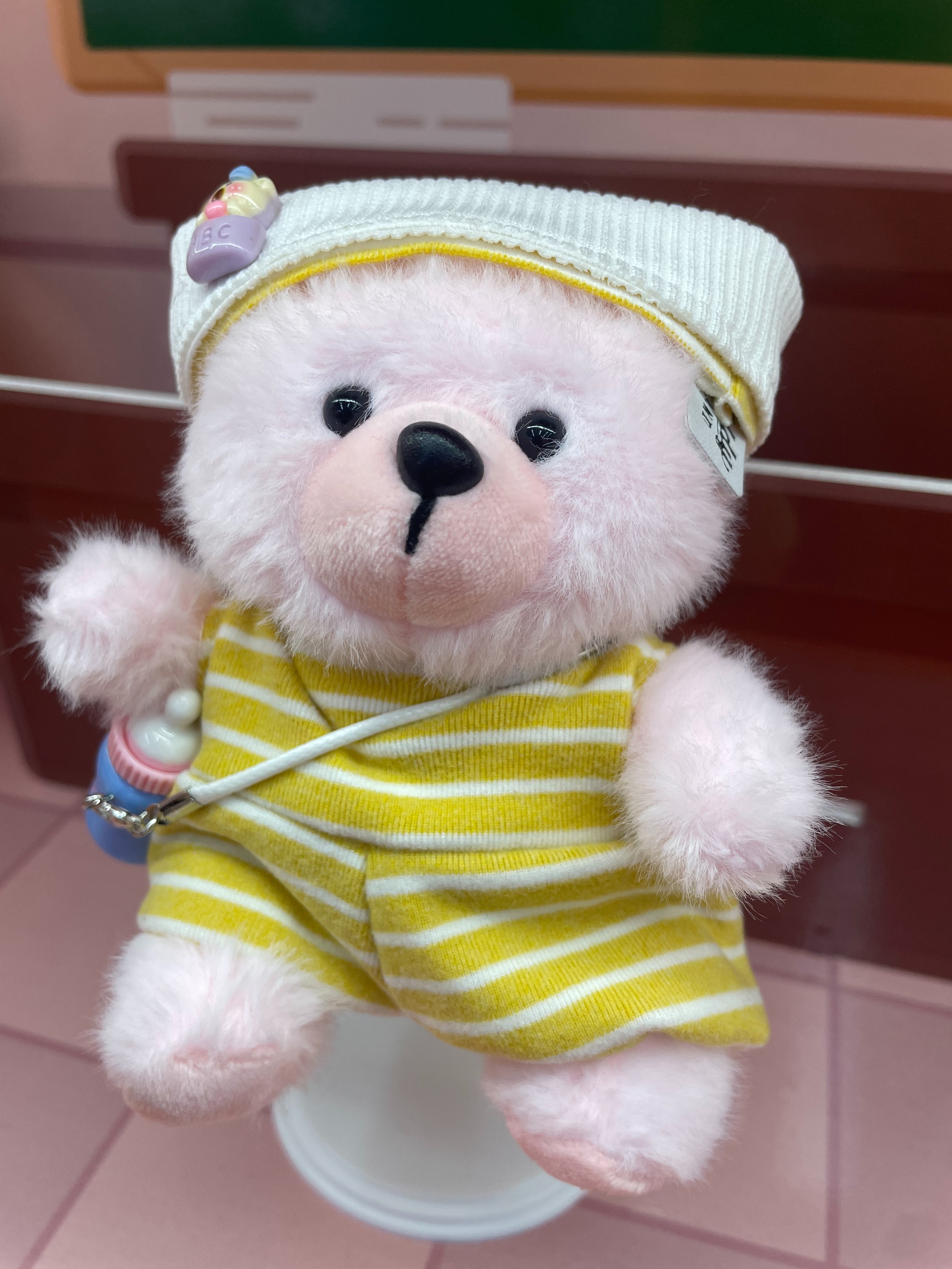 Teddy Ailan Plush Toy, Bear Doll, Plush Trinket 3 Specification drawing