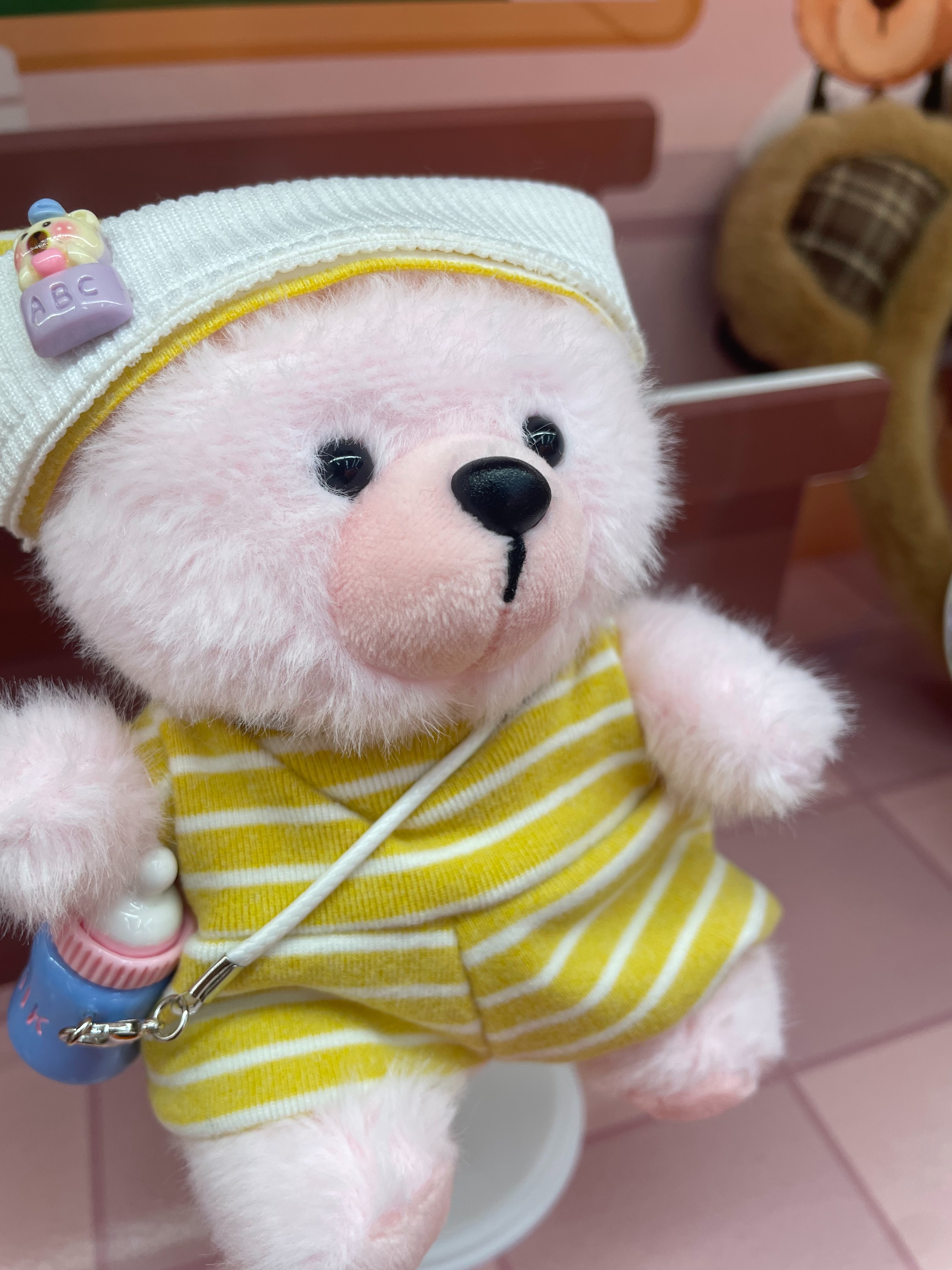 Teddy Ailan Plush Toy, Bear Doll, Plush Trinket 3 Item Picture