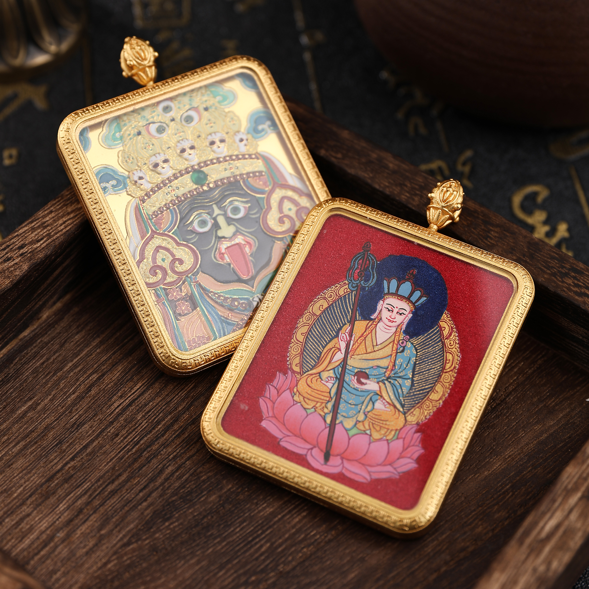 佛像/关公像/财神像/树脂佛像神像/佛像玉观音白底实物图