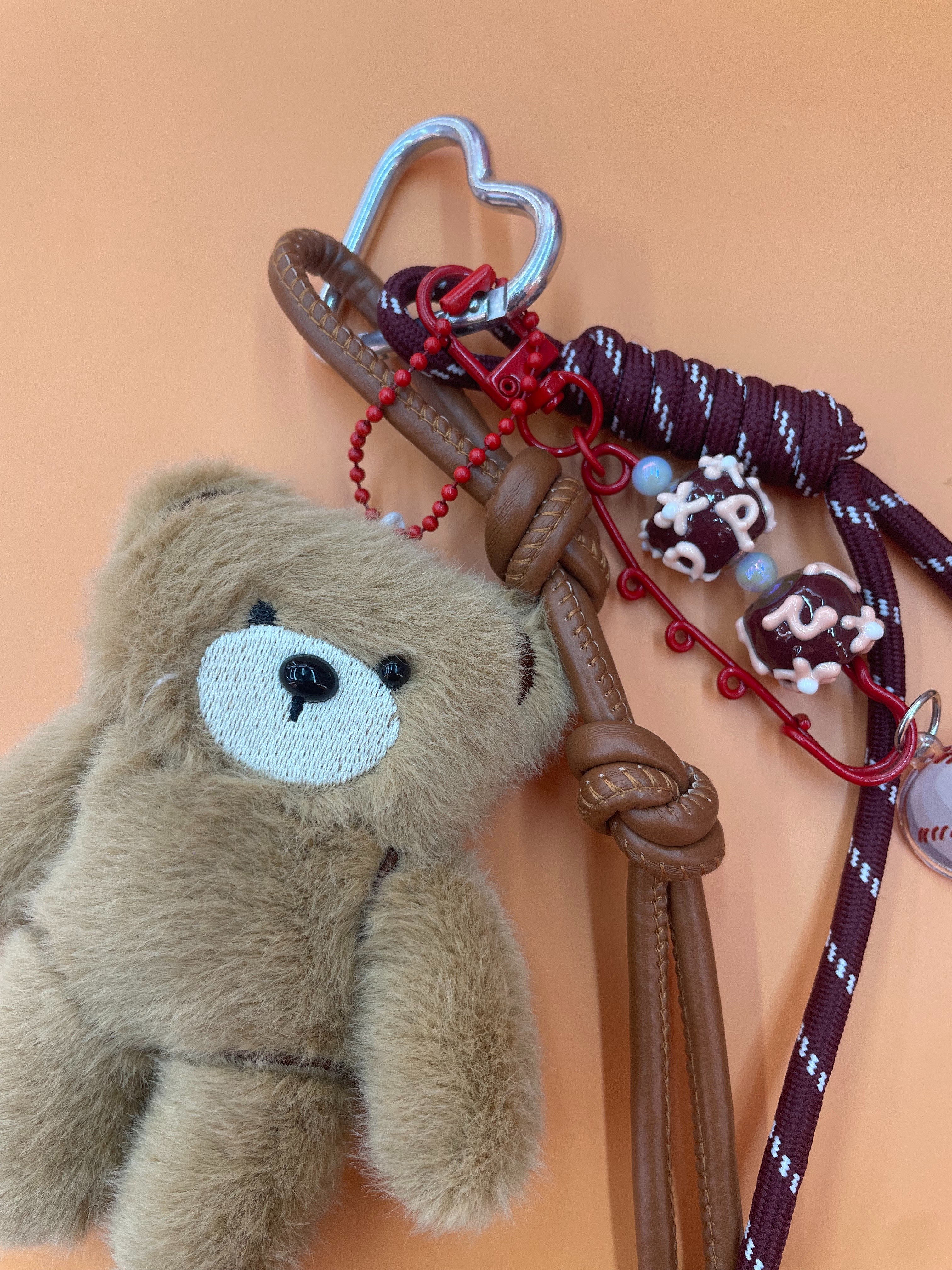 Teddy Ailan Plush Toy Bear Body Pendant 3 Specification image