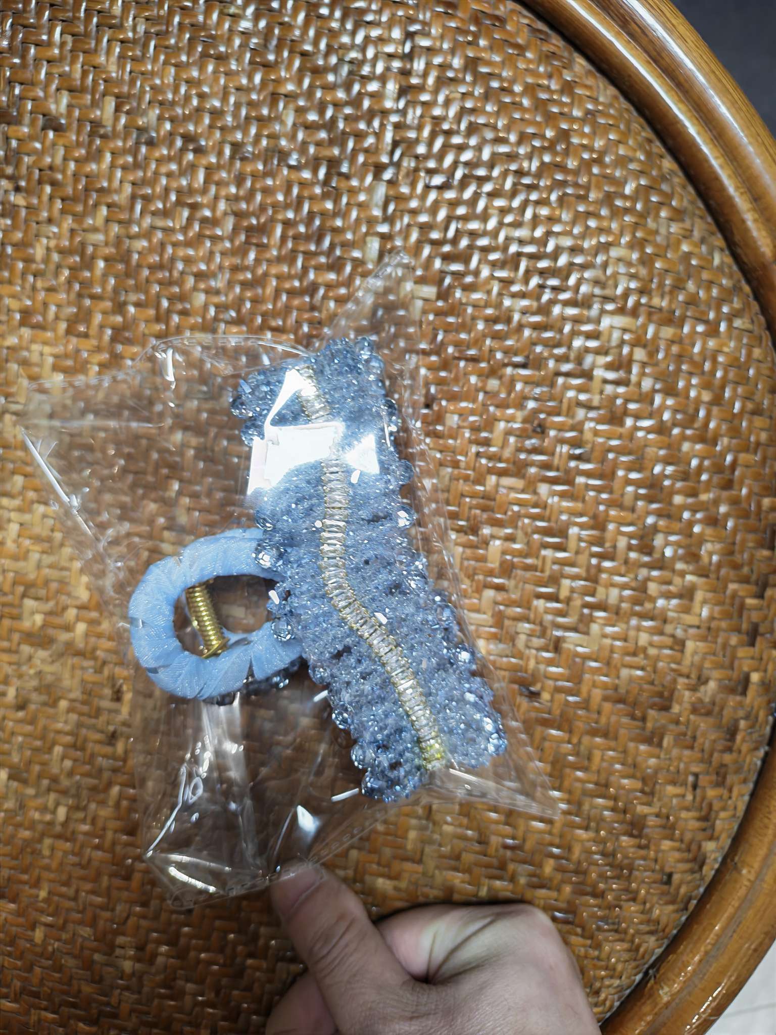 时尚饰品冰雪秘境抓夹发饰手工首饰饰品详情图2