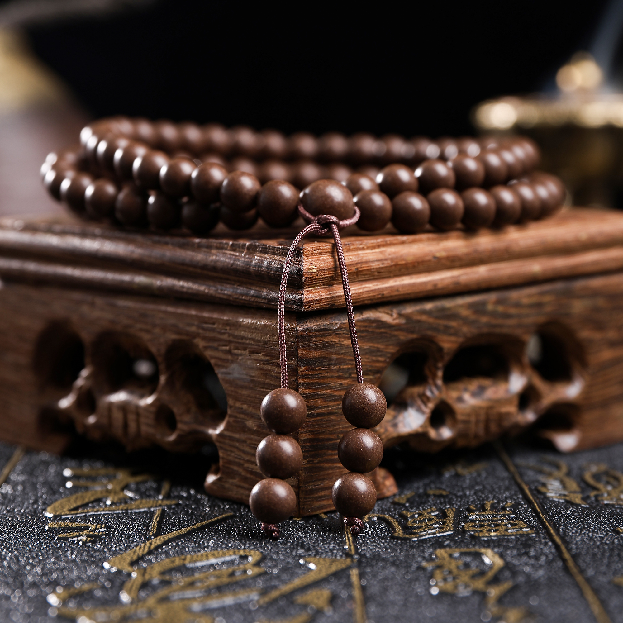 手串/合香珠/水晶手串/香珠文玩/文玩手串细节图