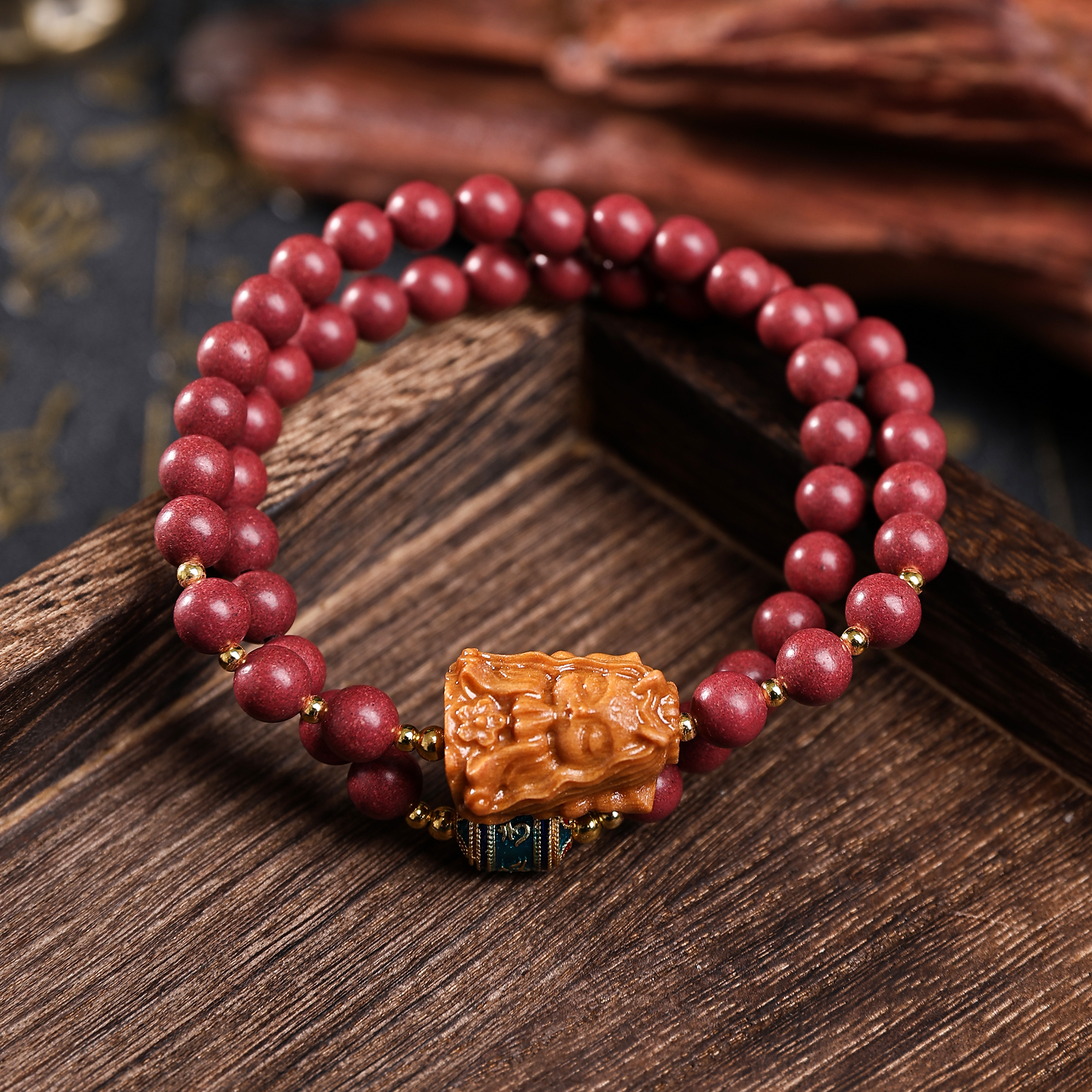 复原通气双圈手串