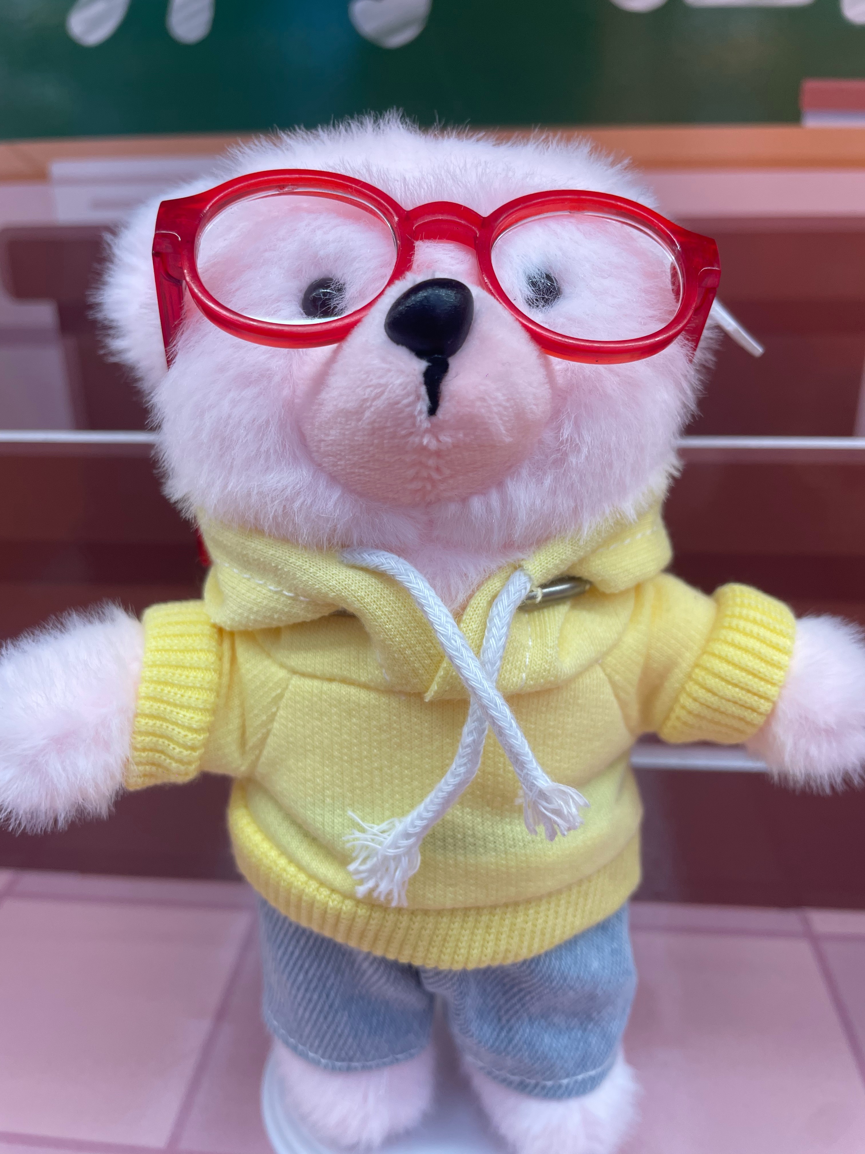 Teddy Ailan Plush Toy, Bear Doll, Plush Small Pendant 5 Application Scenario
