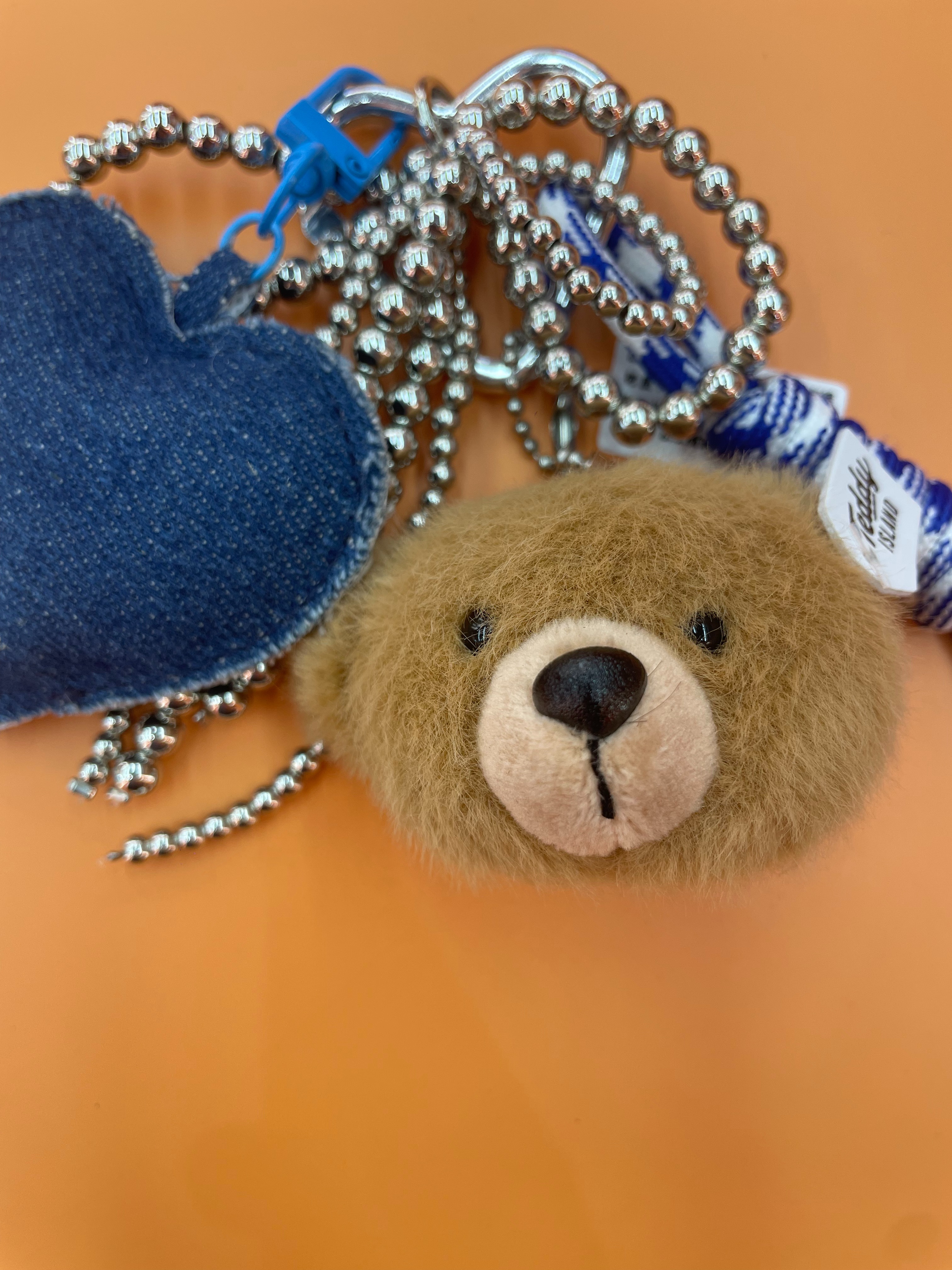 Teddy Ailan Plush Toy Bear Head Pendant 5 Specification image