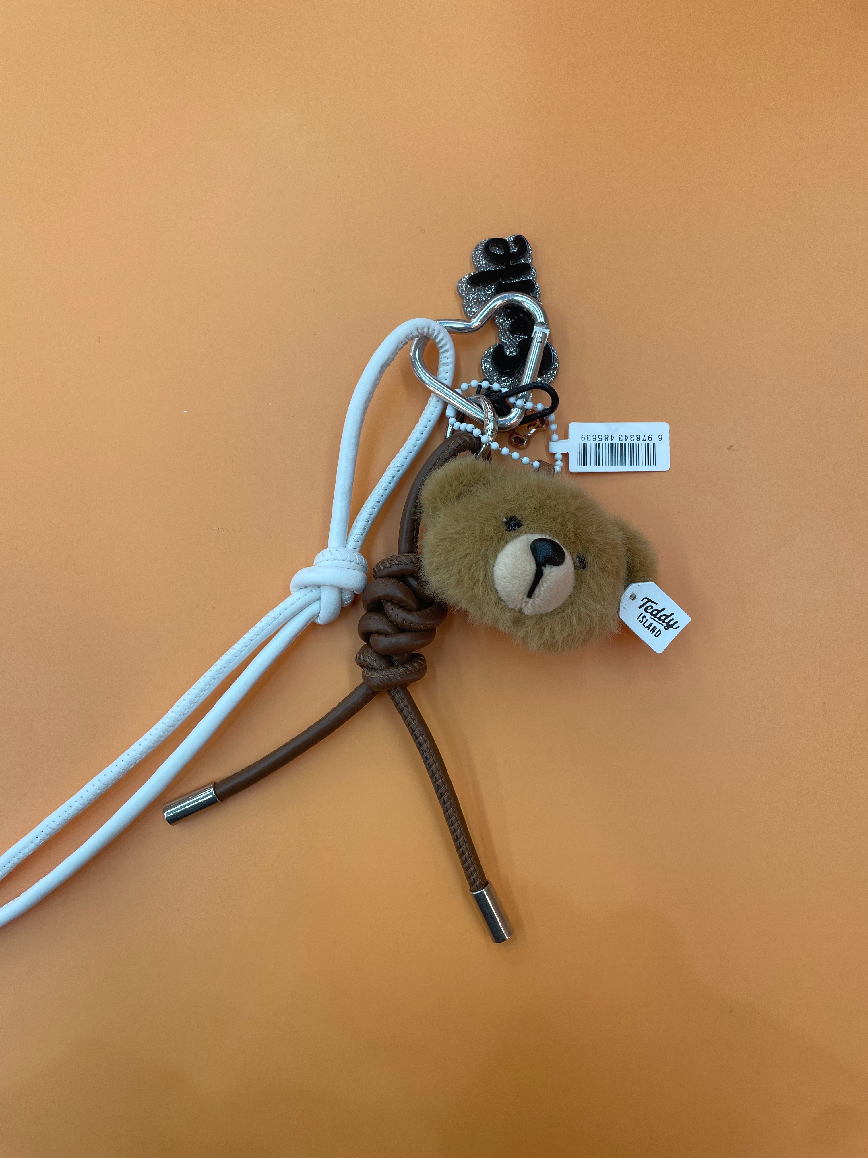 Teddy Ailan Plush Toy Bear Head Pendant 7 Item Picture