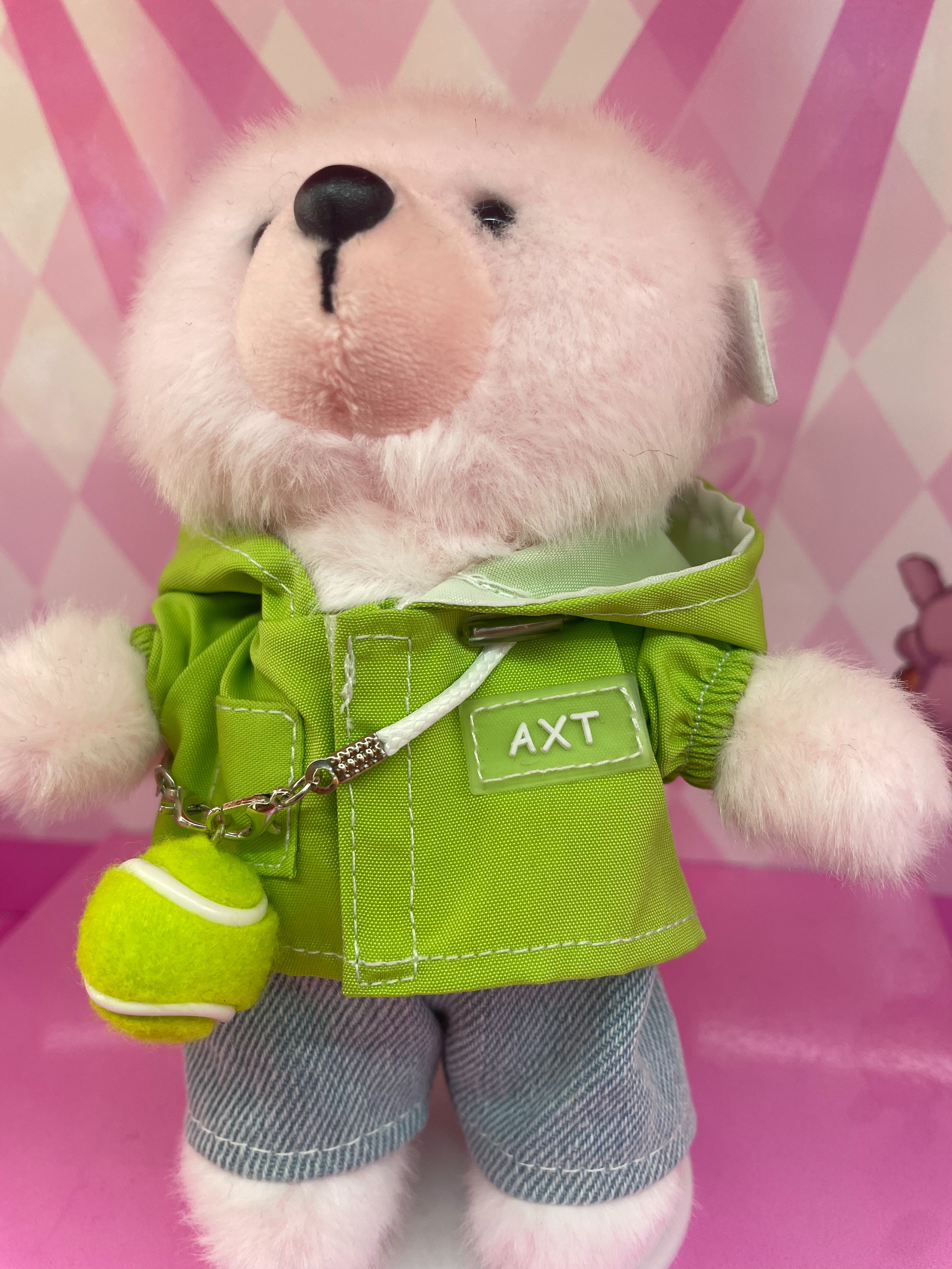 Teddy Ailan Plush Toy Bear Doll Plush Small Pendant 14 Application Scenario