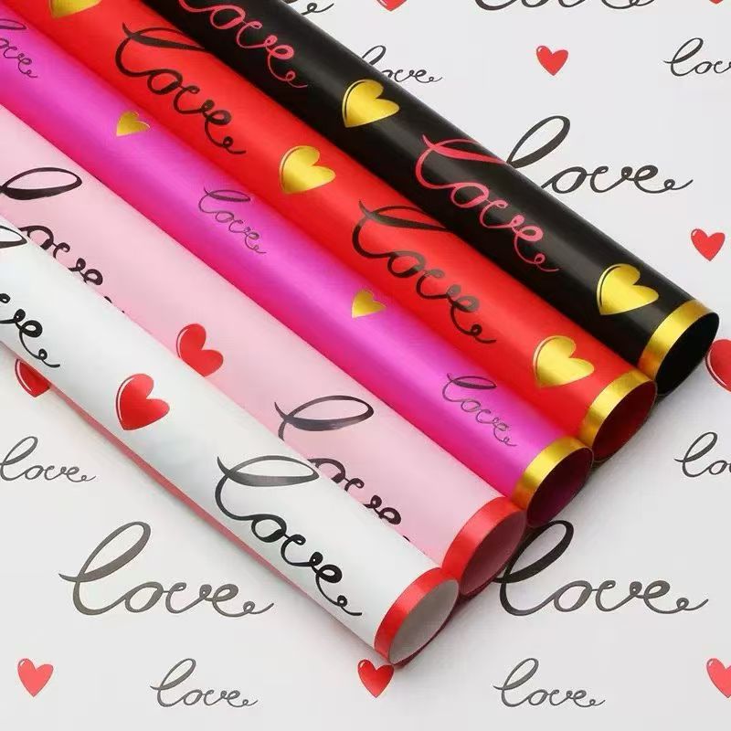 心恋鲜花包装纸、花束包装