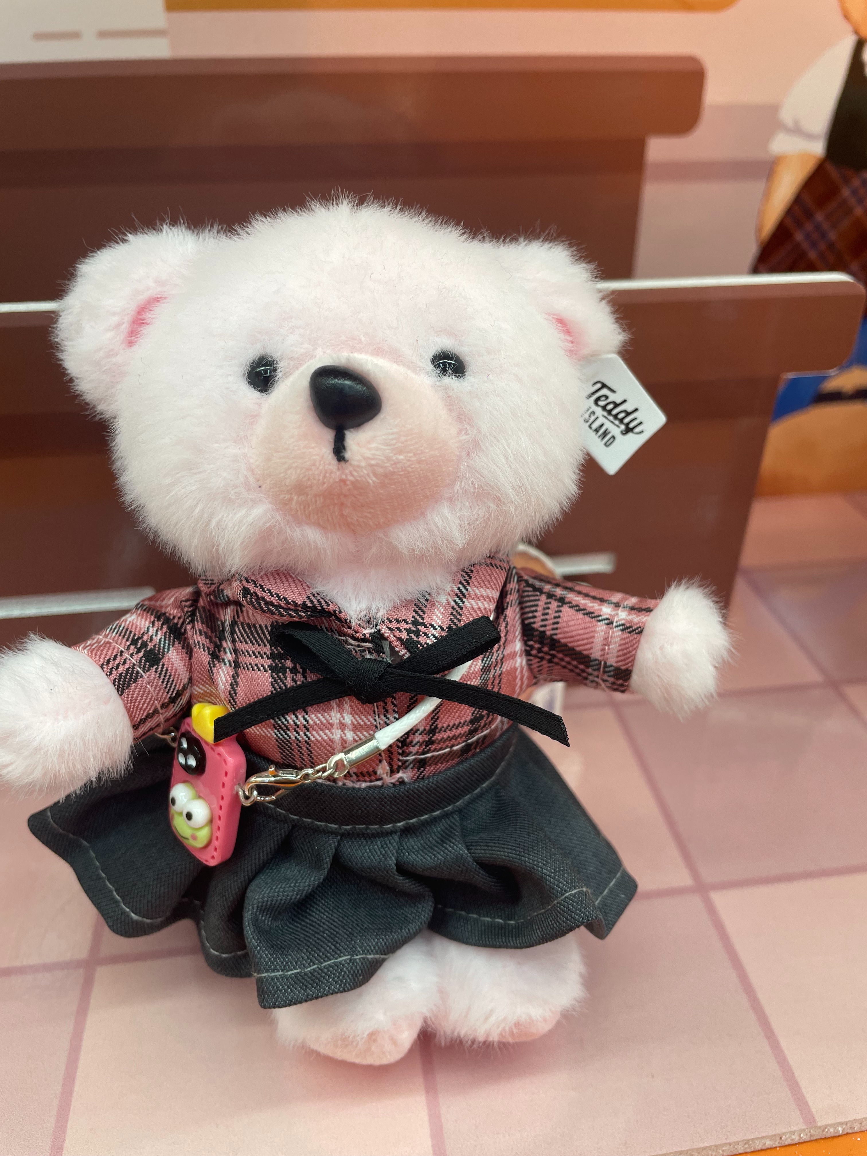 Teddy Ailan Plush Toy, Bear Doll, Plush Small Pendant 8