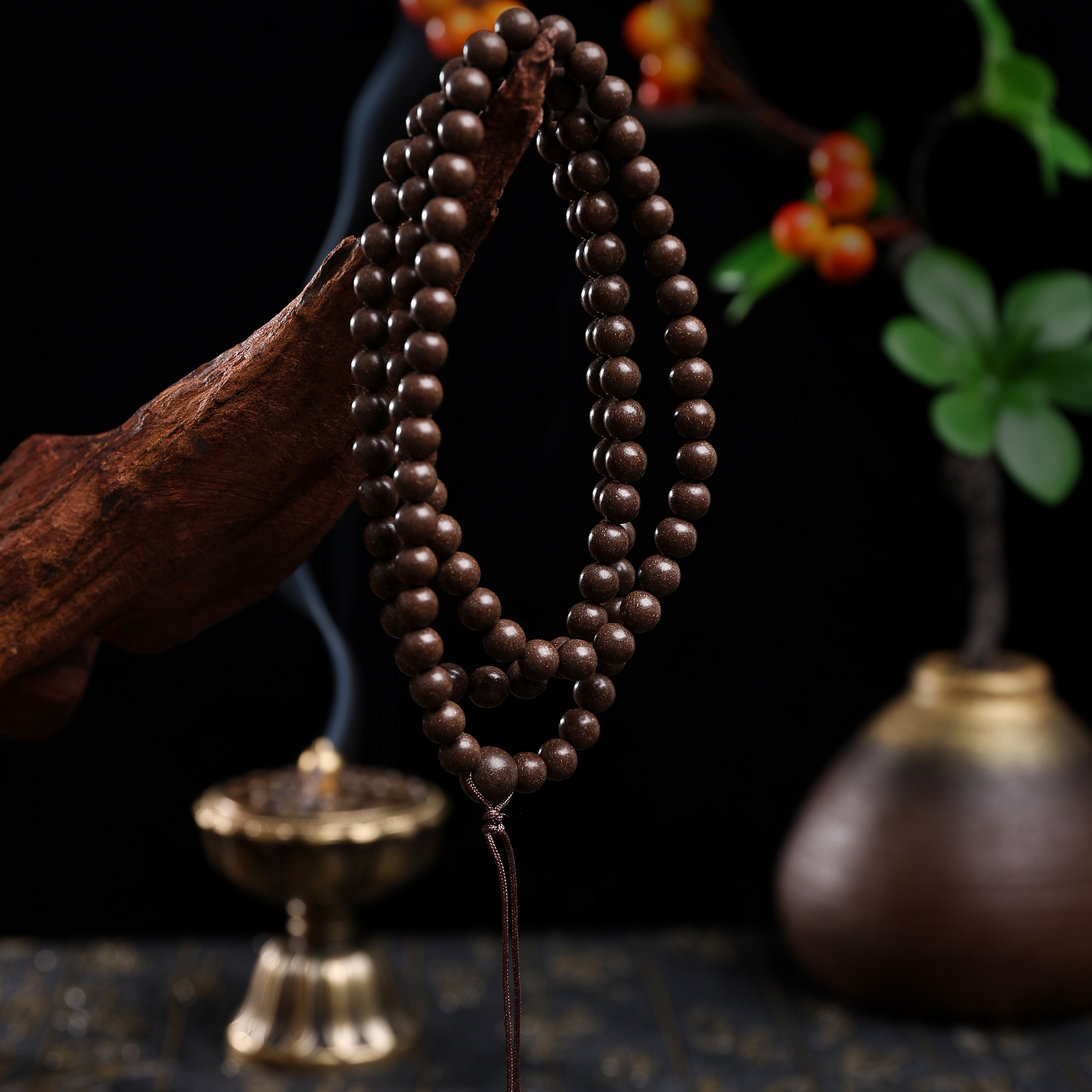 手串/合香珠/水晶手串/香珠文玩/文玩手串产品图