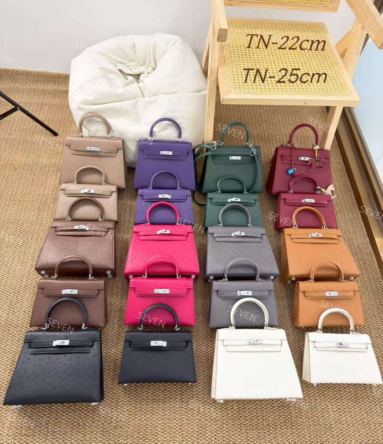 Ostrich leather bags, crossbody bags, fashionable women's bags Application Scenario
