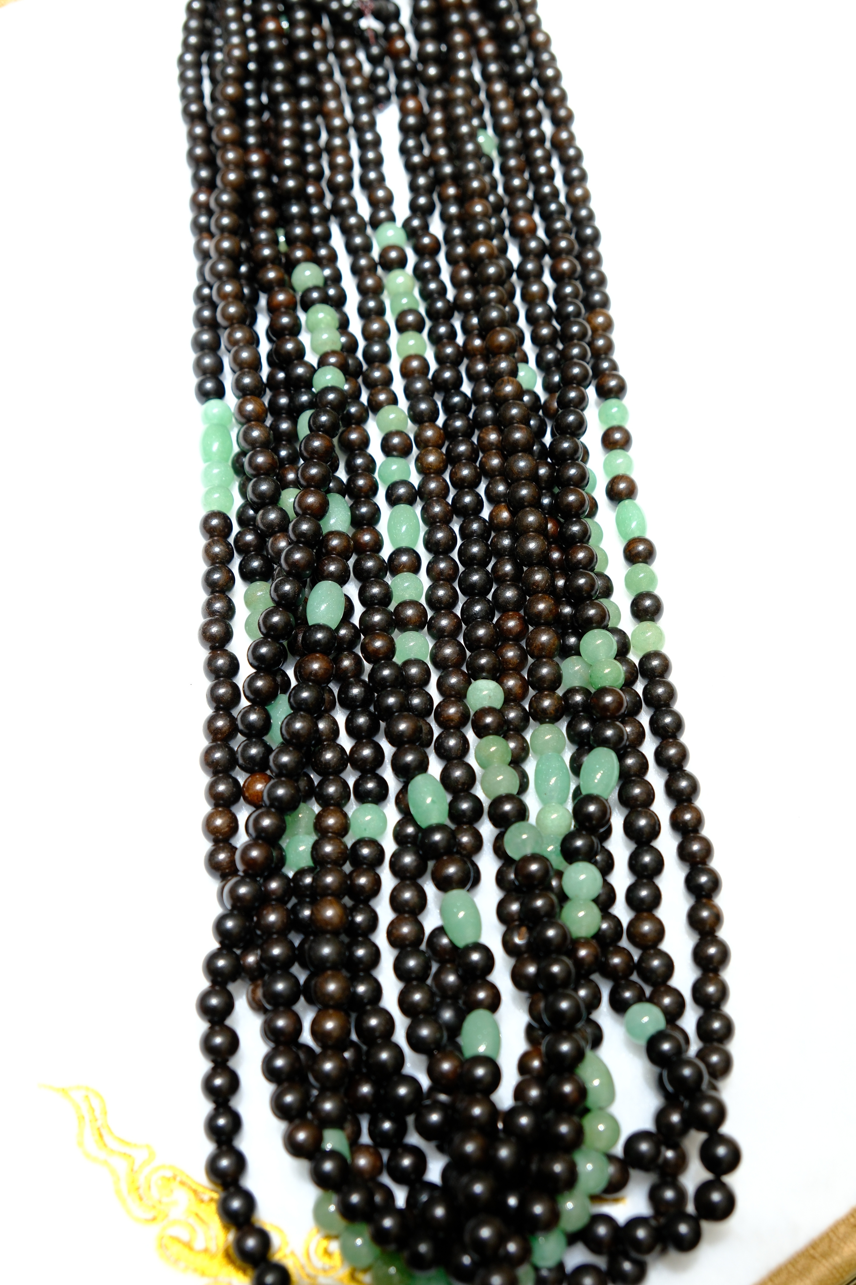 批发定制进-东陵石檀木珠串