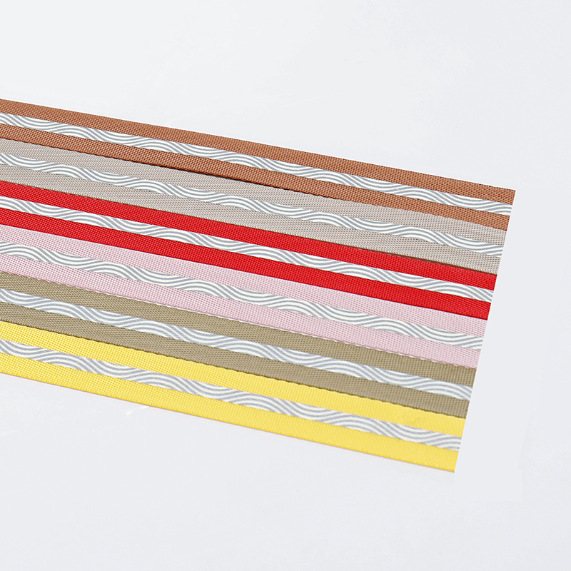 Thickened imitation nylon webbing, sliding tape, one-third interlocking color, black and white, colored accessories for clothing, bags and shoes, customizable colors available Item Picture