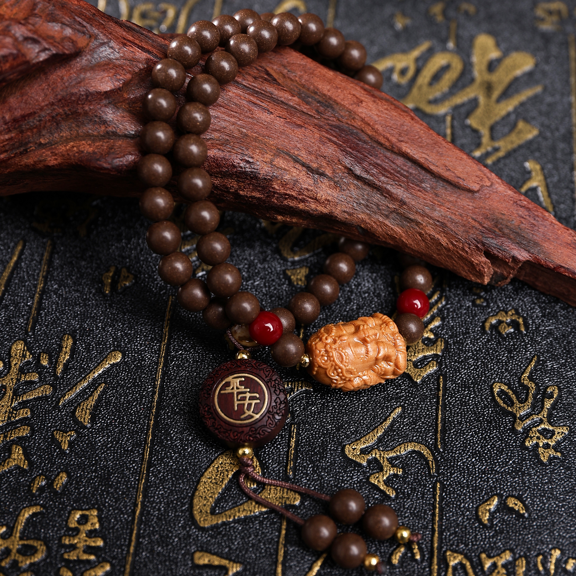 Double-ring dragon salivation bracelet
