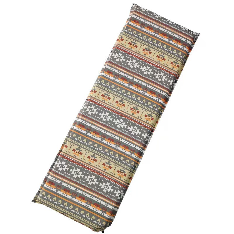 单人5cm（加宽）麂皮绒印花充气垫