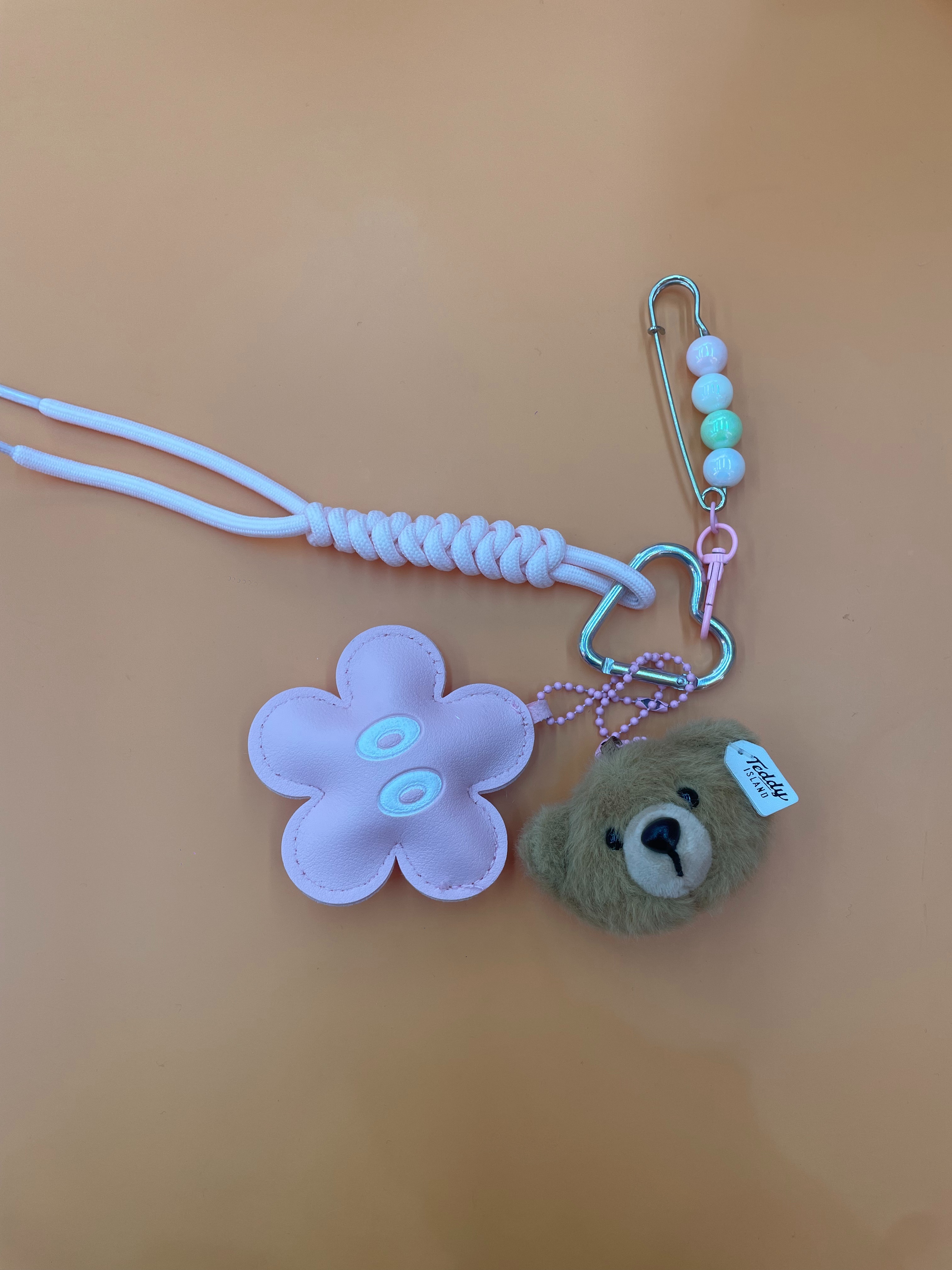 Teddy Ailan Plush Toy Bear Head Pendant 4 Application Scenario