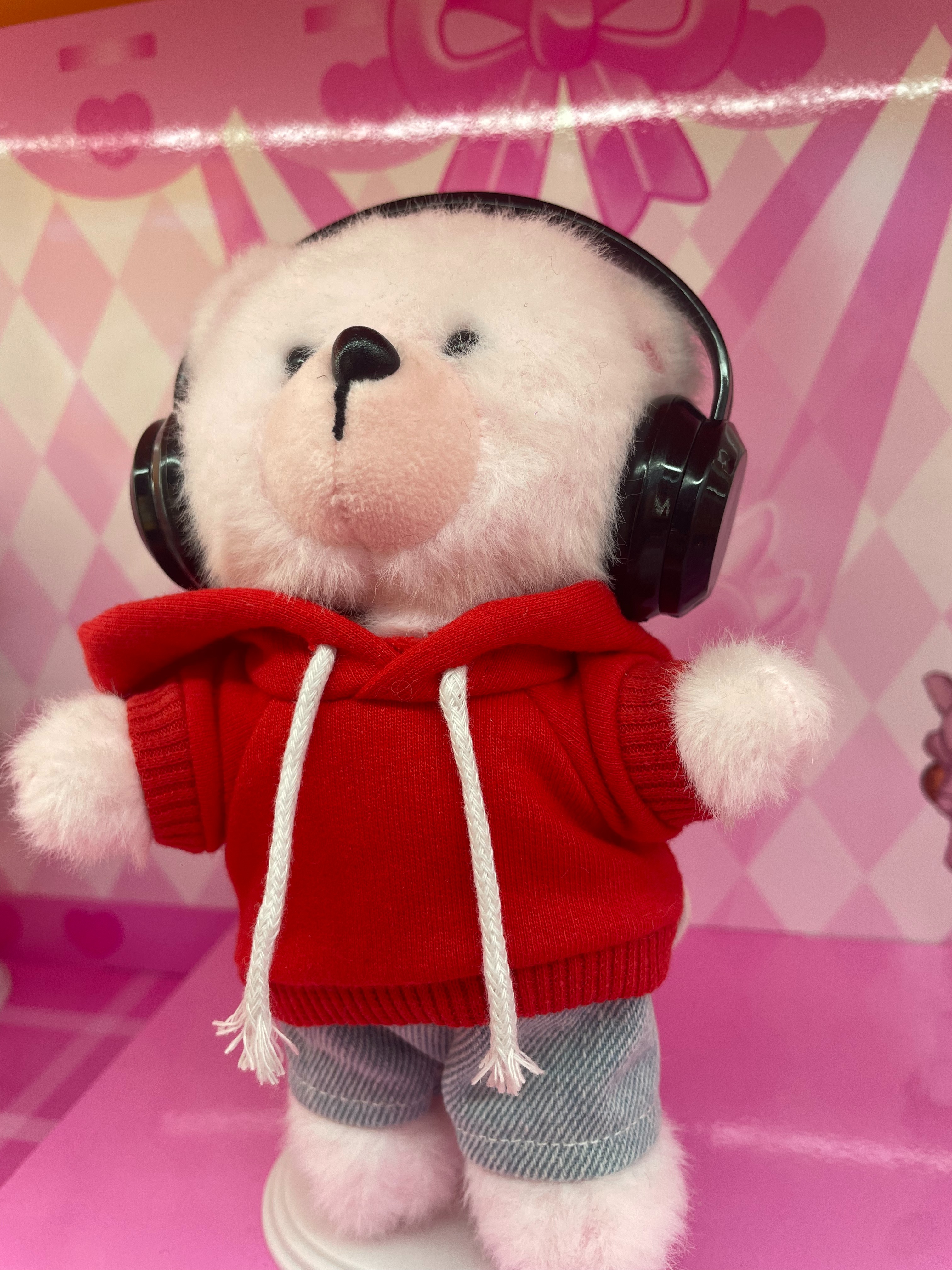 Teddy Ailan Plush Toy Bear Doll Plush Small Pendant 16 Application Scenario