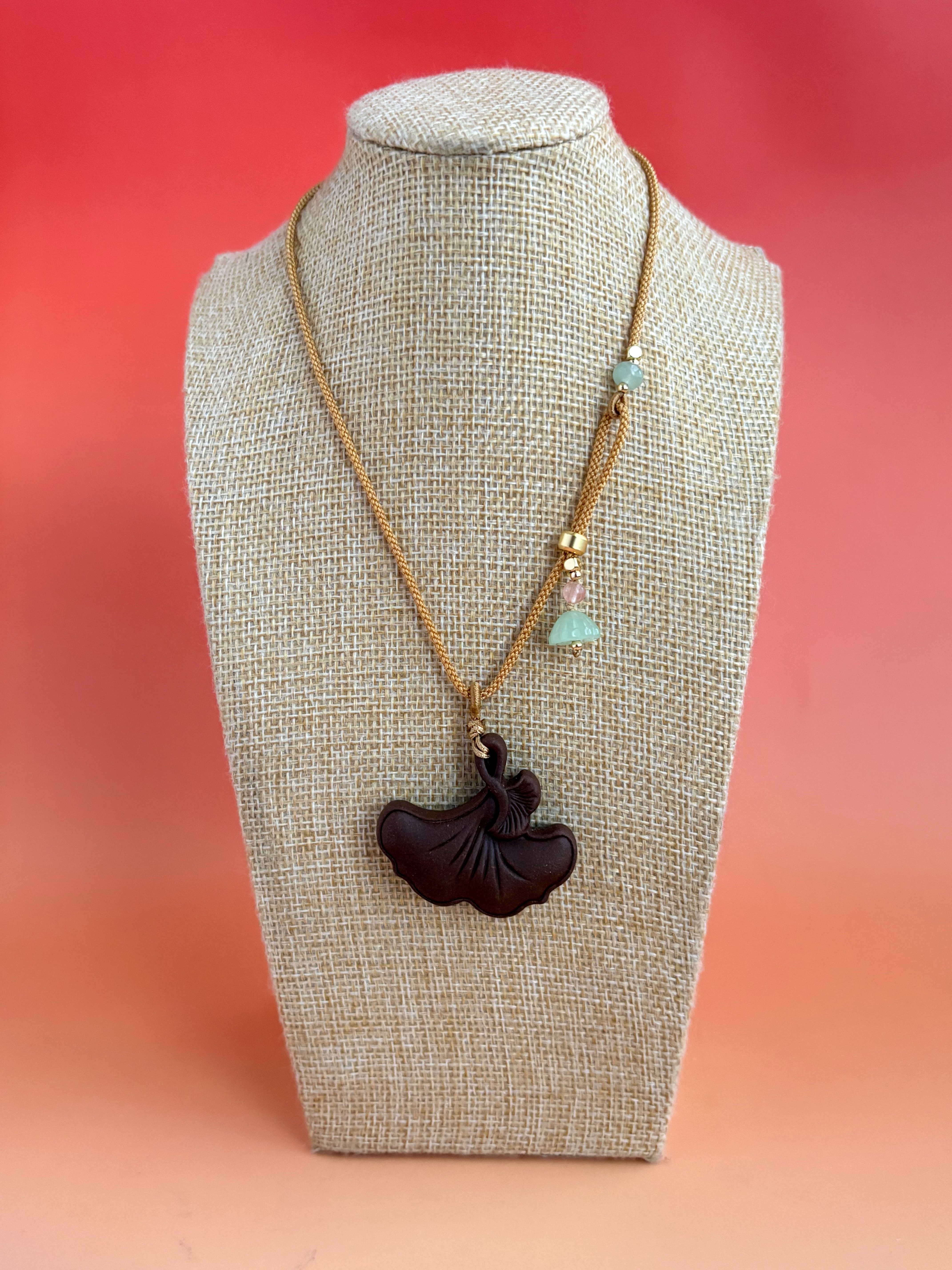 纯手工中药合香香牌挂件首饰饰品小香牌国风国潮新中式银杏