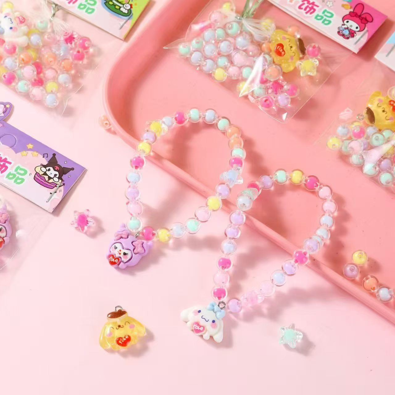 儿童手饰实物图