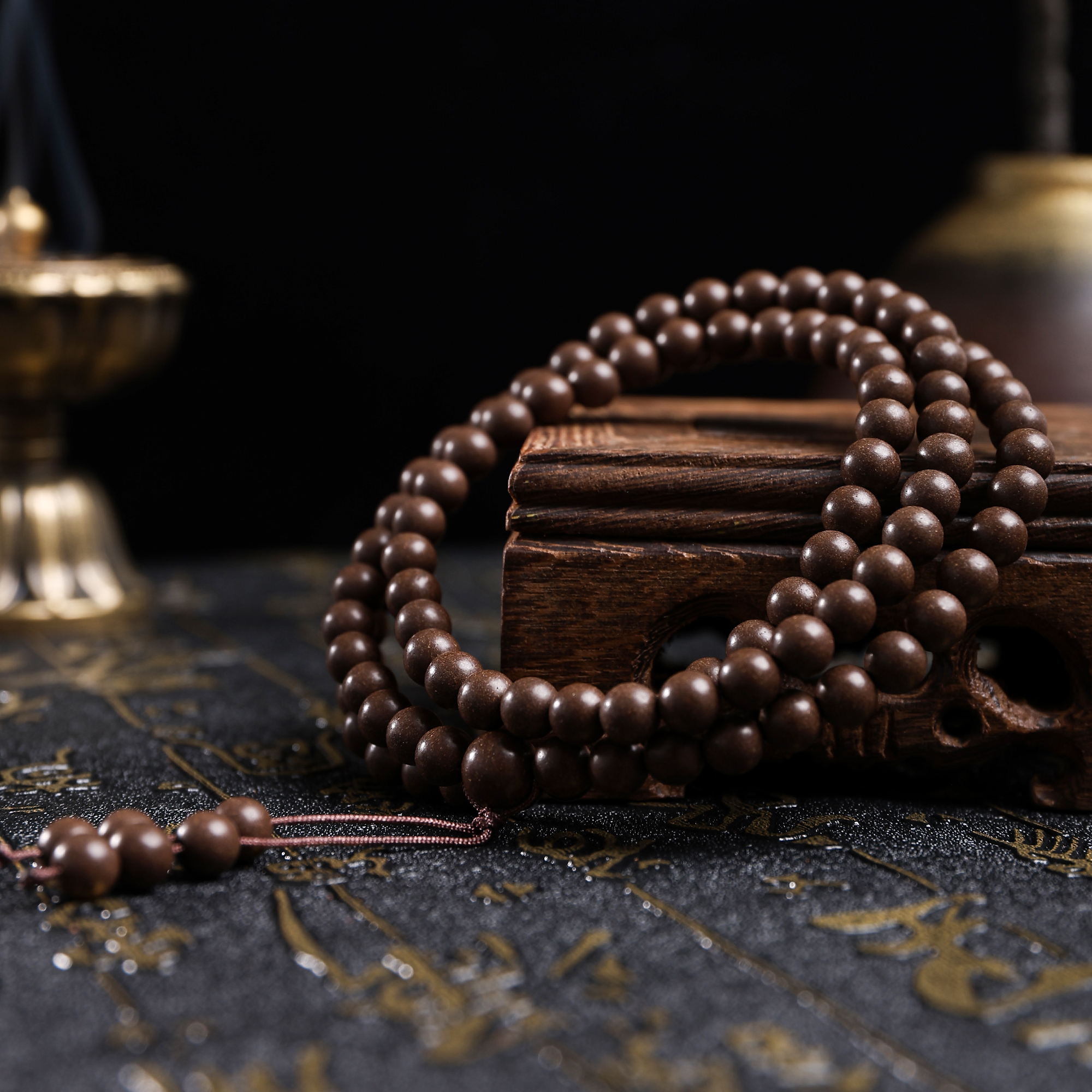 手串/合香珠/水晶手串/香珠文玩/文玩手串细节图