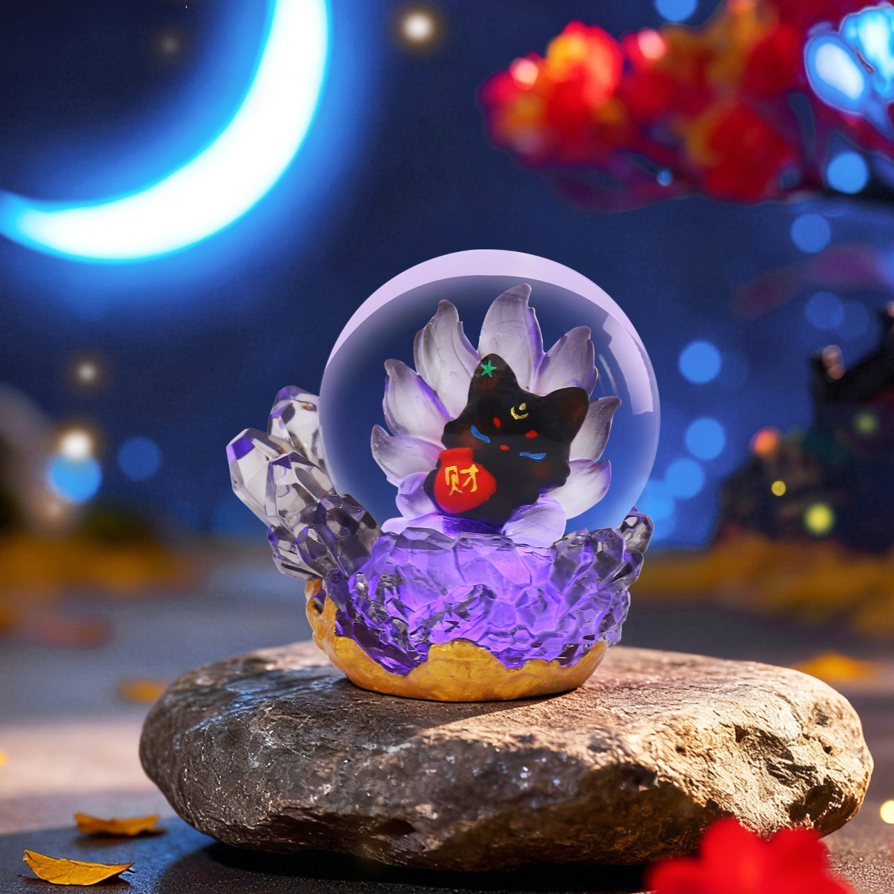 水晶工艺品实物图