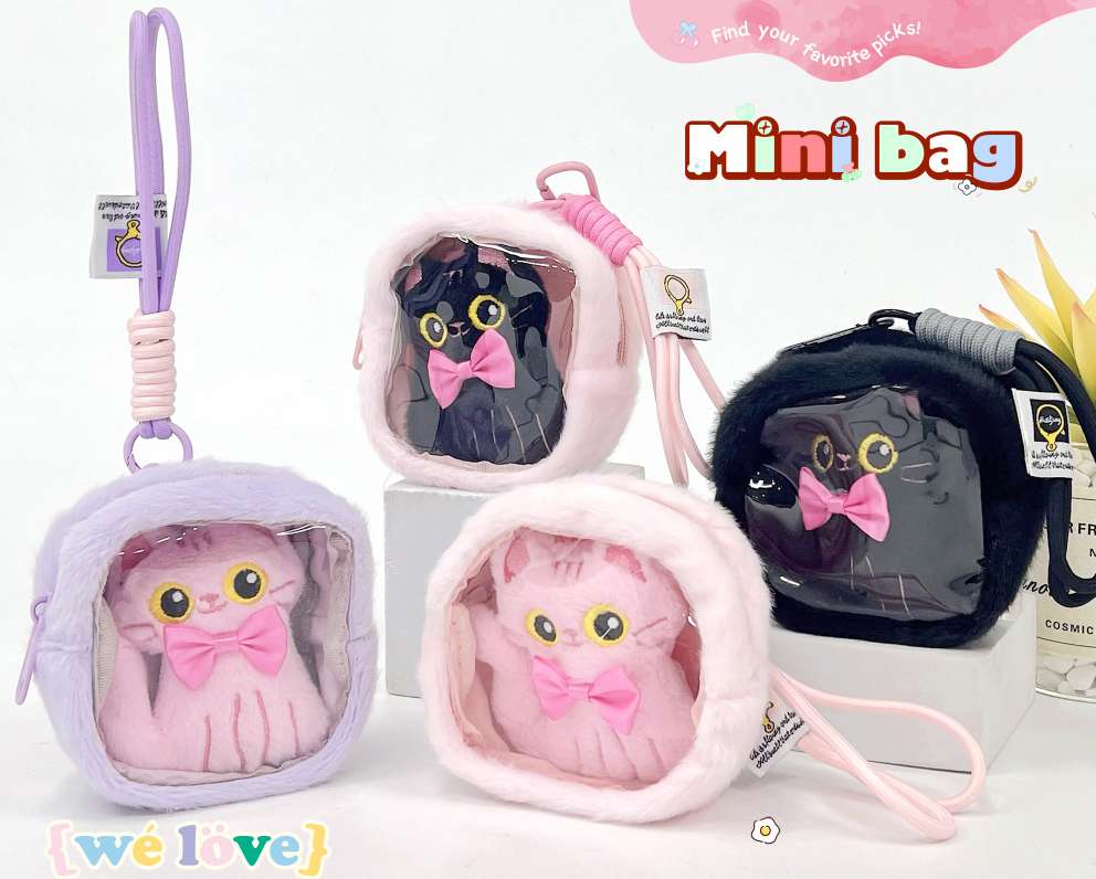 痛包零钱包方形挂饰产品图