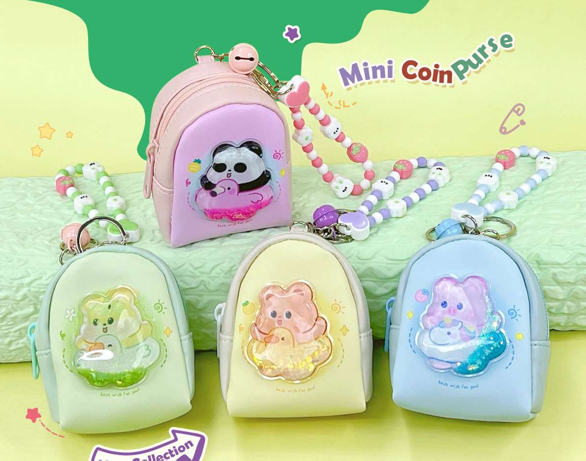 油包书包挂饰零钱包细节图