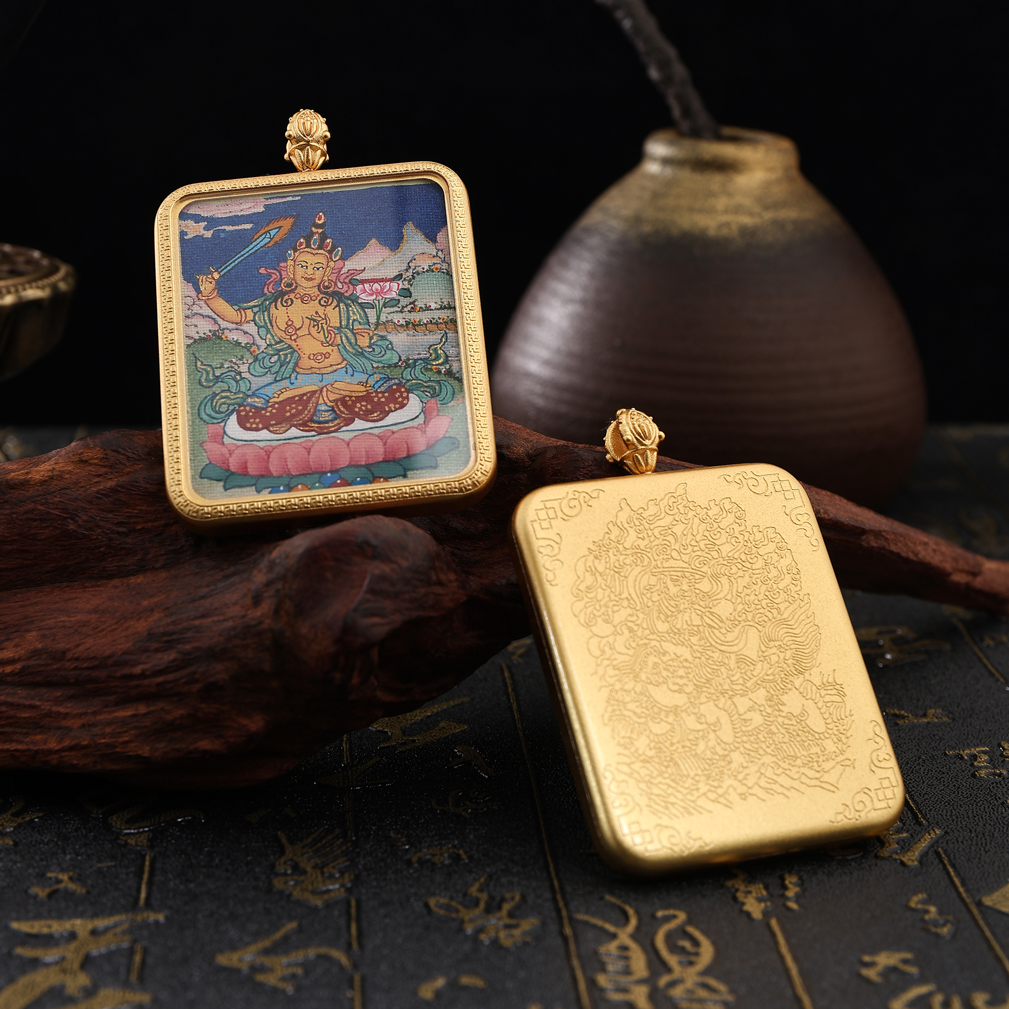 唐卡画像实物图