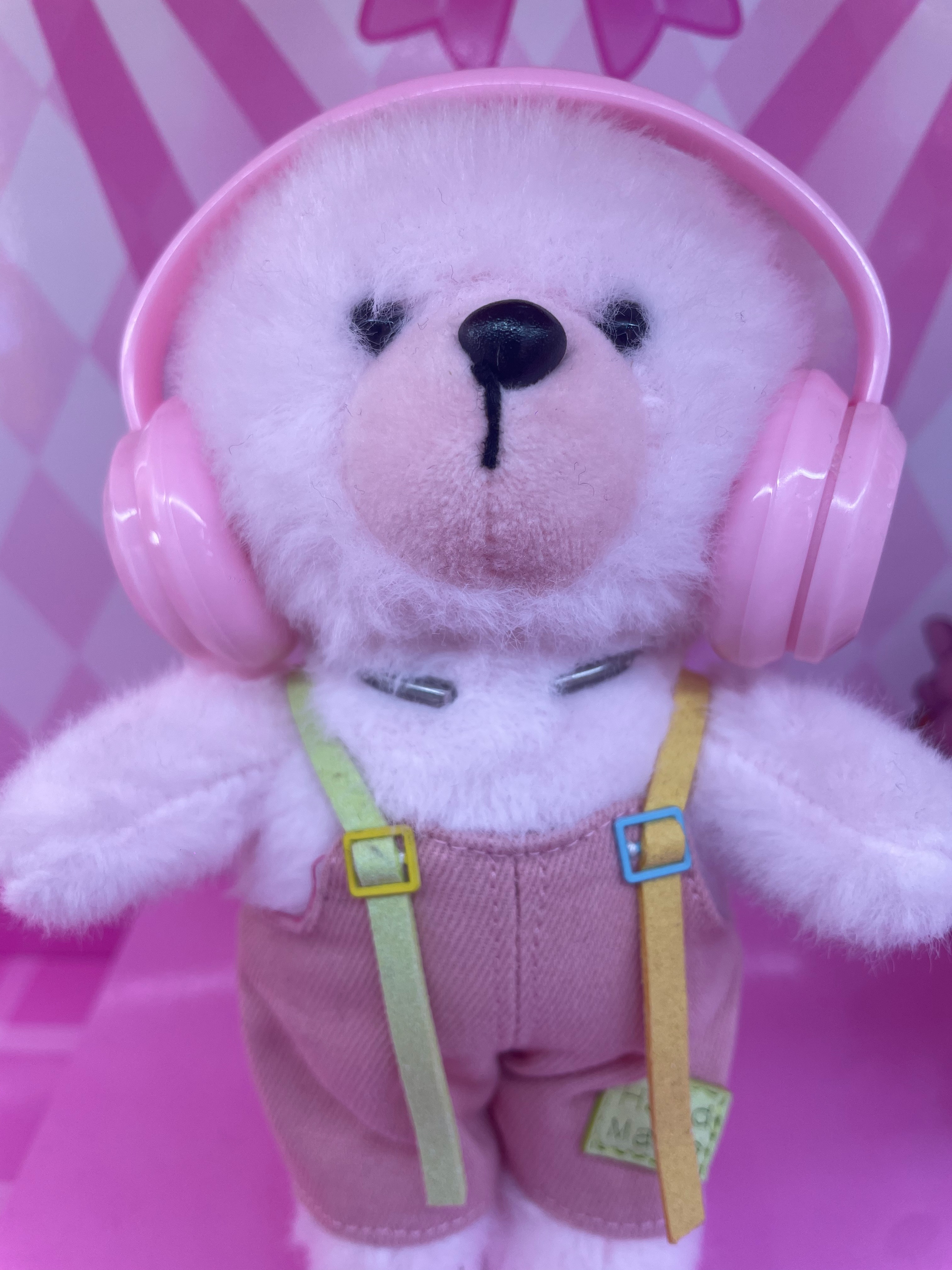 Teddy Ailan Plush Toy, Bear Doll, Plush Trinket 17 details Picture