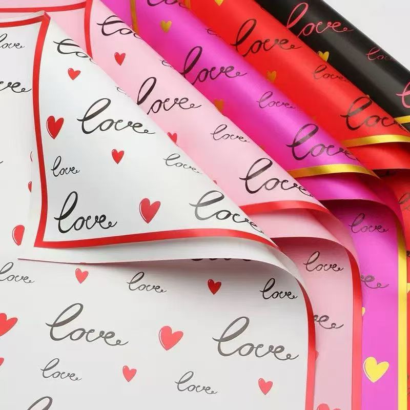 I am deeply in love with flower wrapping paper and bouquet packaging detail image 4