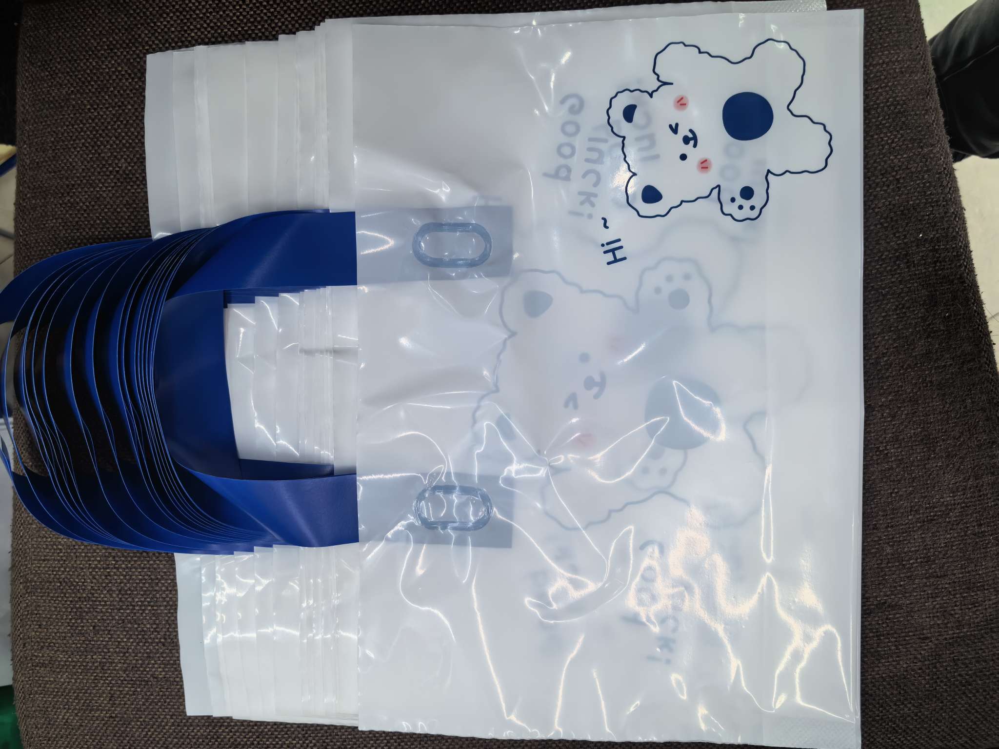 塑料袋拉链袋手提袋快递连卷袋