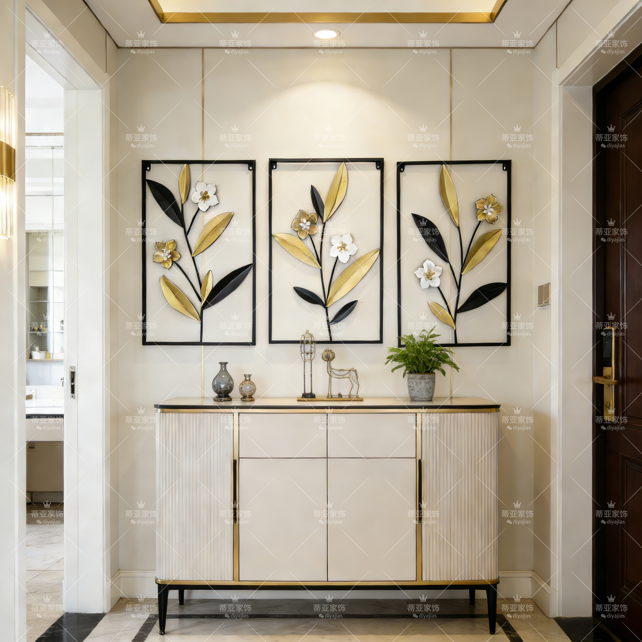 现代装饰画实物图