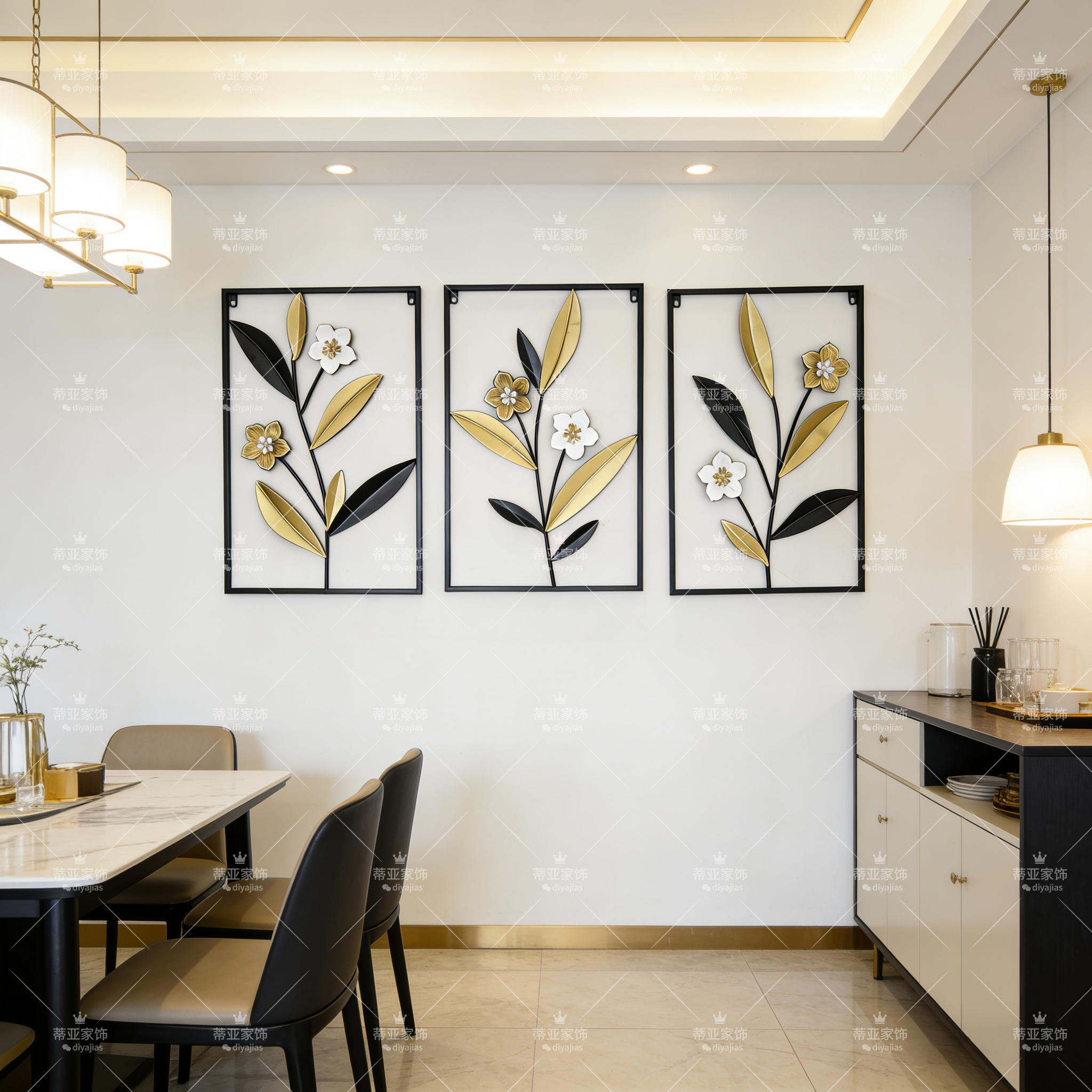 装饰画/壁画卧室/房间画/画框装饰品/客厅画细节图