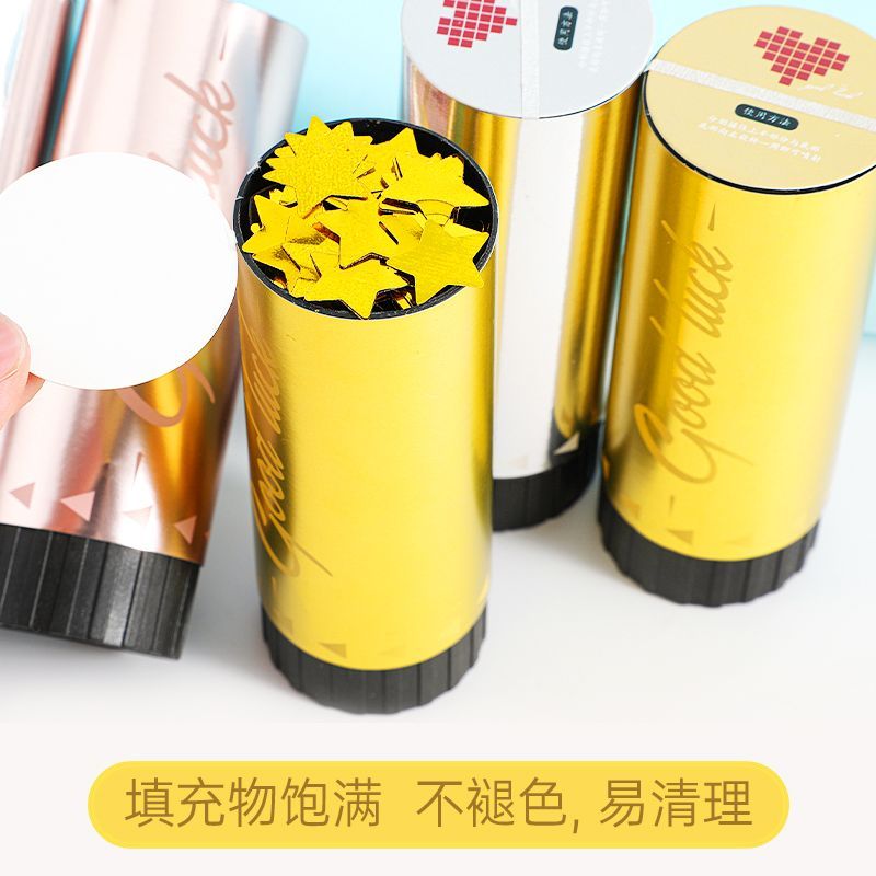 Mini firework cannons, laser fireworks, ribbons, birthday spray tubes, wedding birthday decorations, live streaming and photo props