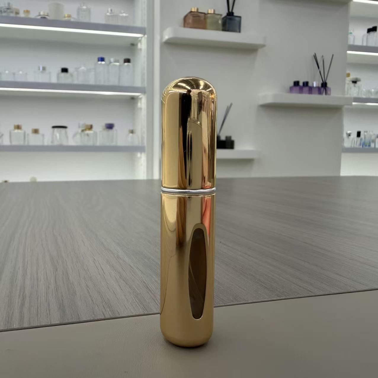 电镀质感香水瓶试用装香水分装瓶多色5ml