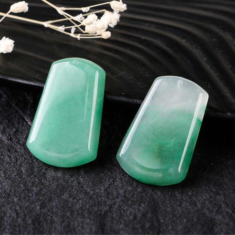 Natural African jade pendant