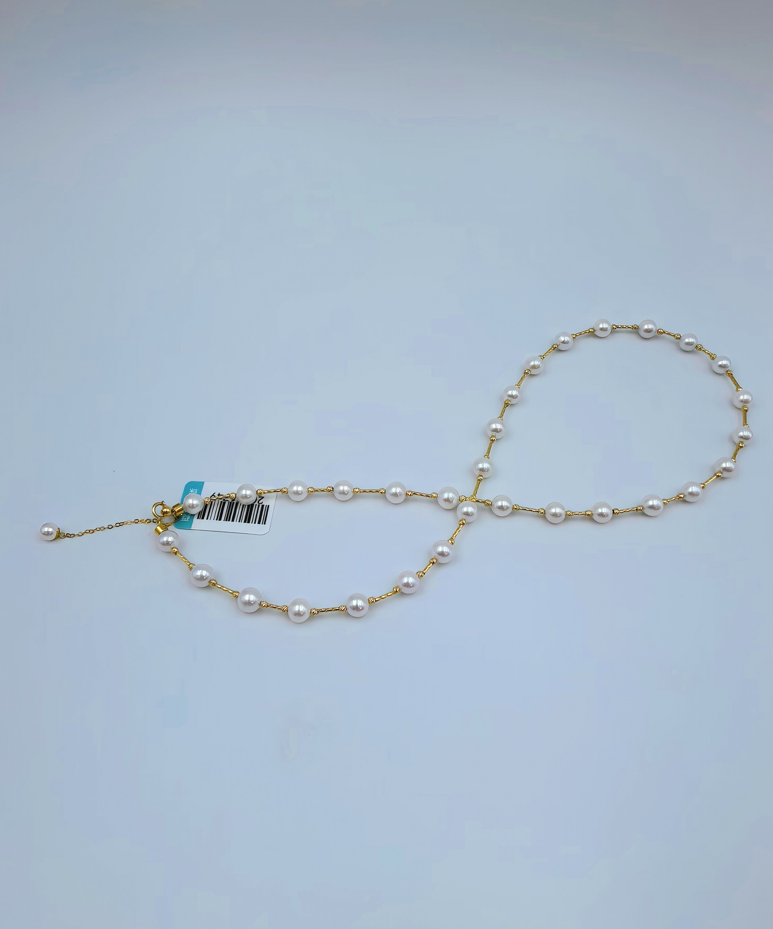 Natural freshwater pearls, round pearls, and 18K gold accessories Specification image