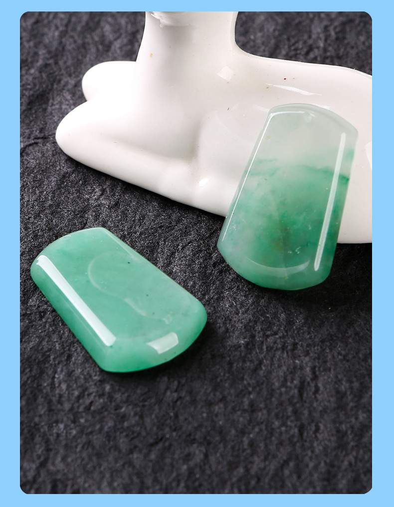 Natural African jade pendant Specification image